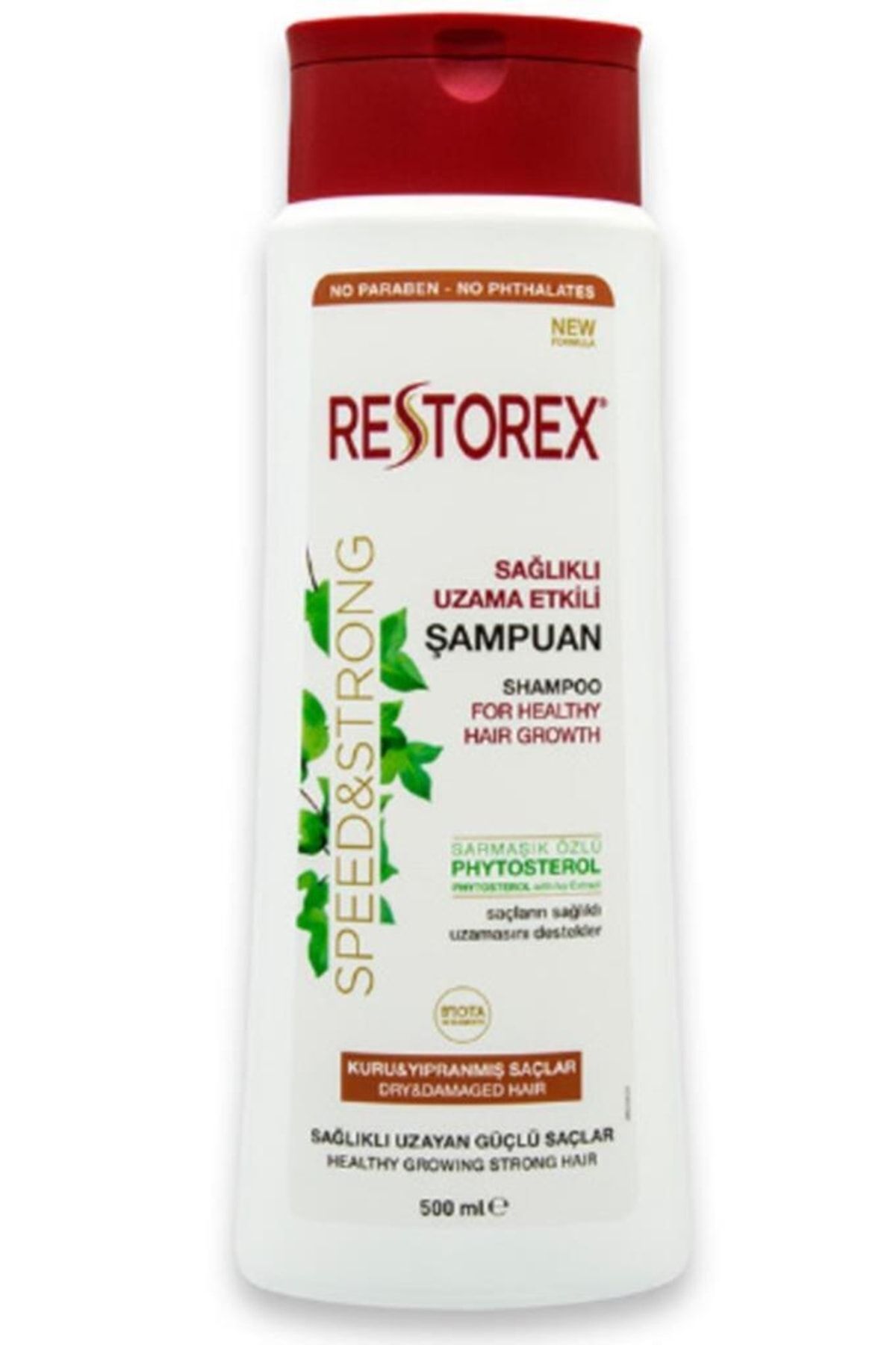 Restorex Sarmaşık Özlü Kuru Ve Yıpranmış Saçlar Sağlıklı Uzama Etkili  Şampuan 500 ml