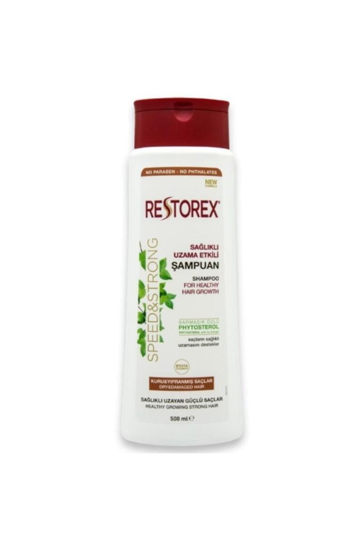 Restorex Speed& Strong Kuru & Yıpranmış Saçlar Için Onarıcı Bakım Şampuanı 500 ml