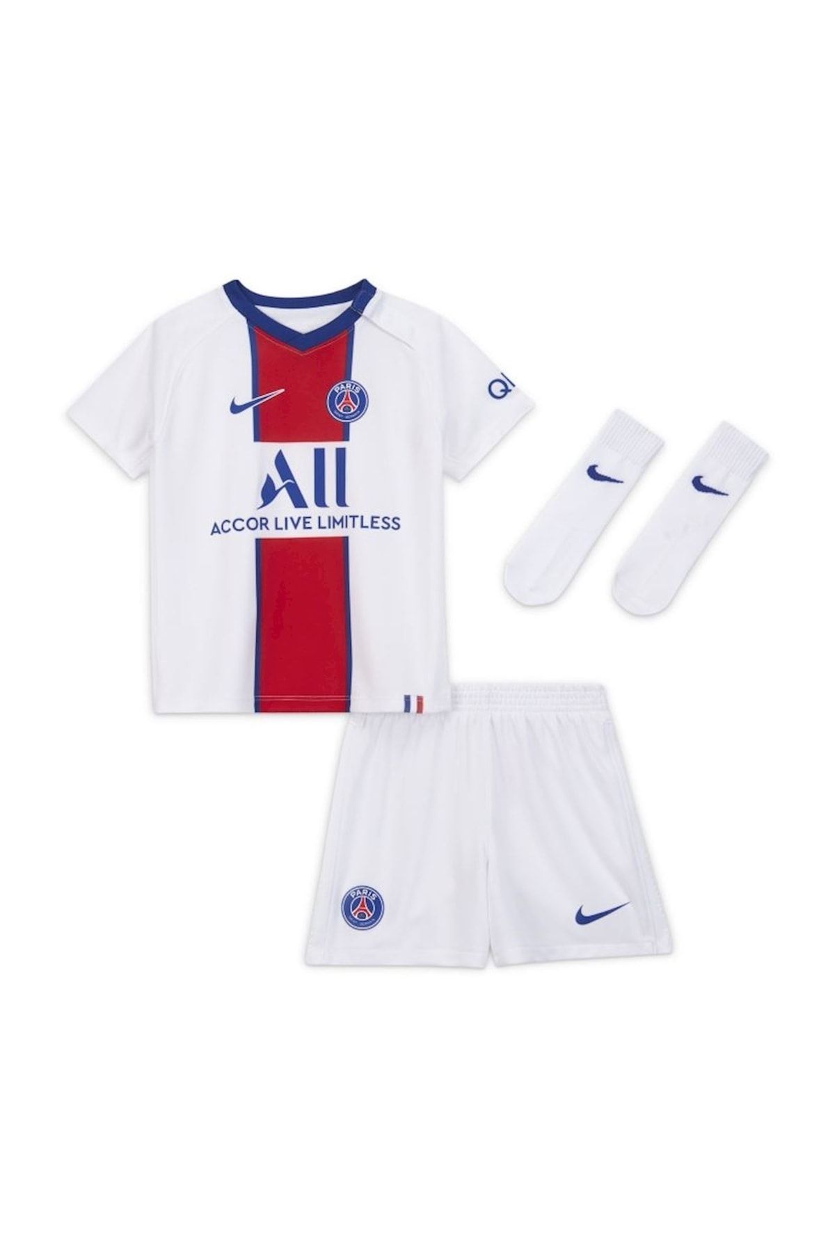 Nike Paris Saint Germain Ss Away 2020/21 Bebek Form Takımı Cd4609 101