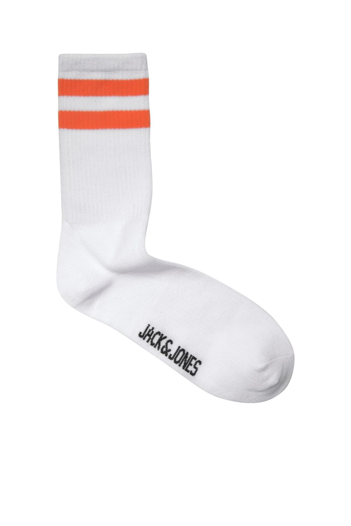 Jack & Jones Jack Jones Fury Tennis Sock Erkek Turuncu Çorap 12210540-23