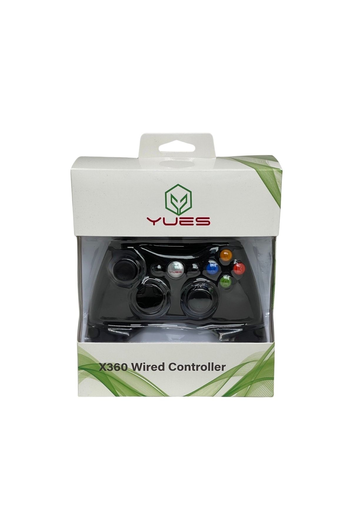 YUES Xbox 360 Gamepad Oyun Kolu Kablolu Joystick