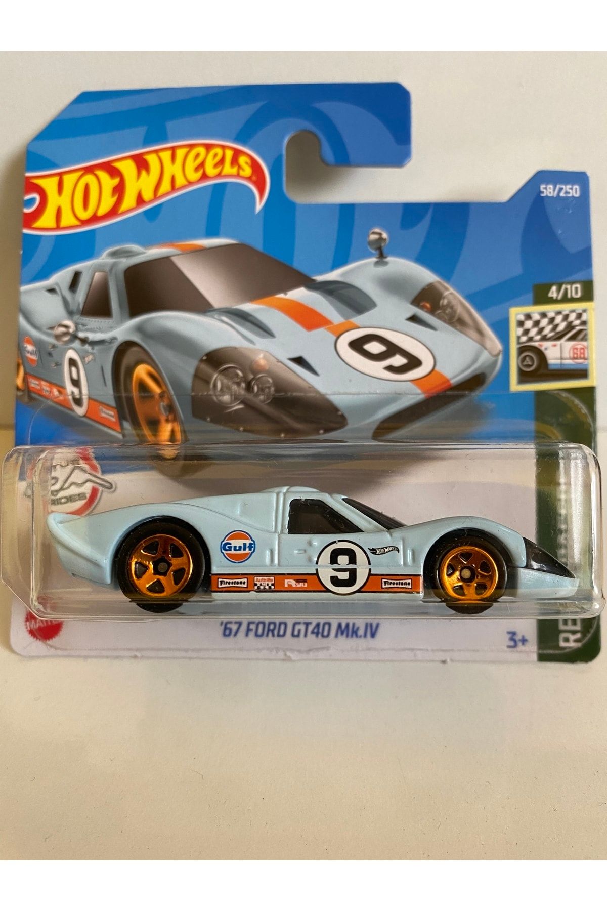 HOT WHEELS Hotwheels ‘67 Ford Gt40 Mk.ıv