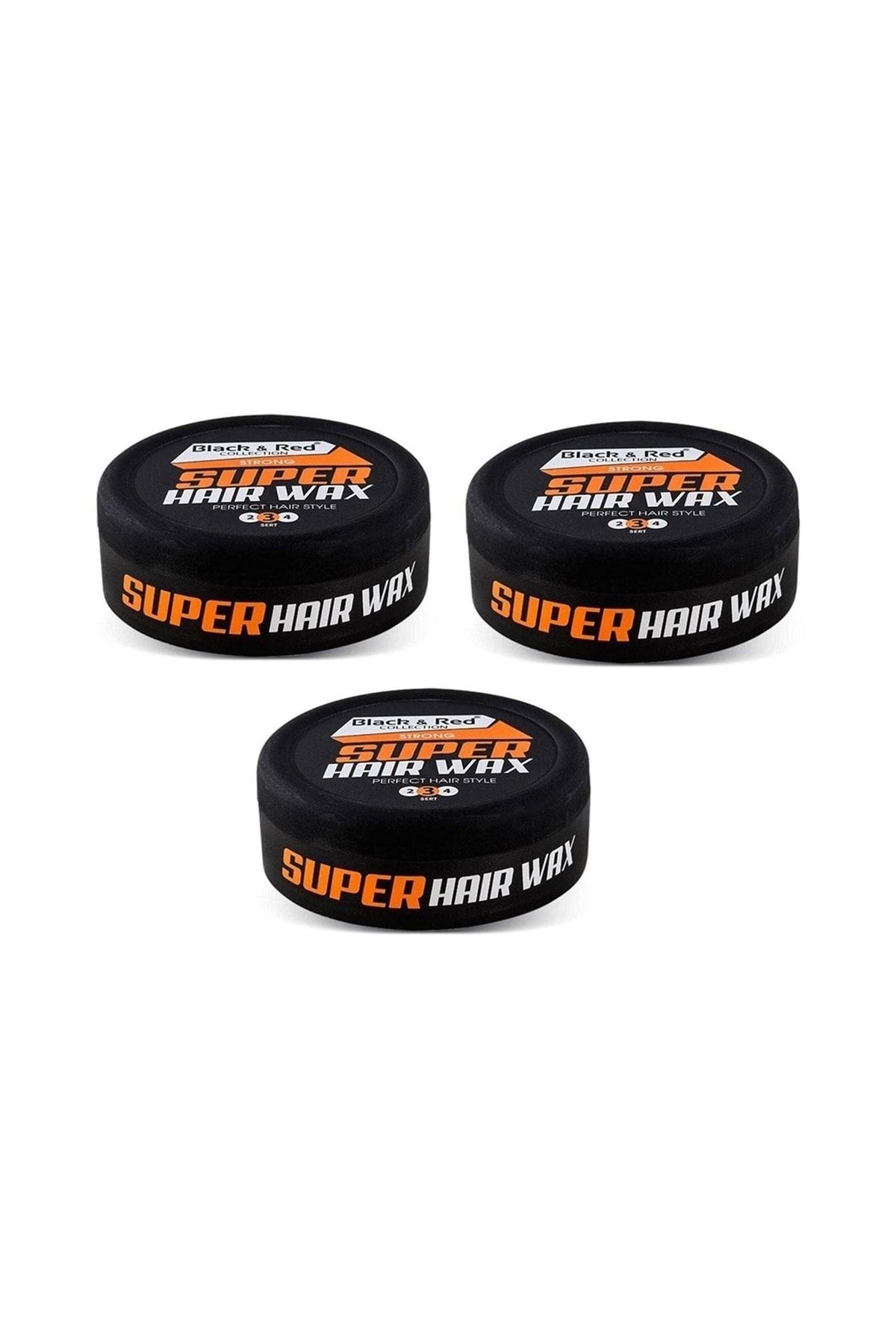 Black Red Black&red Collection Super Hair Wax 150 Ml X 3 Adet