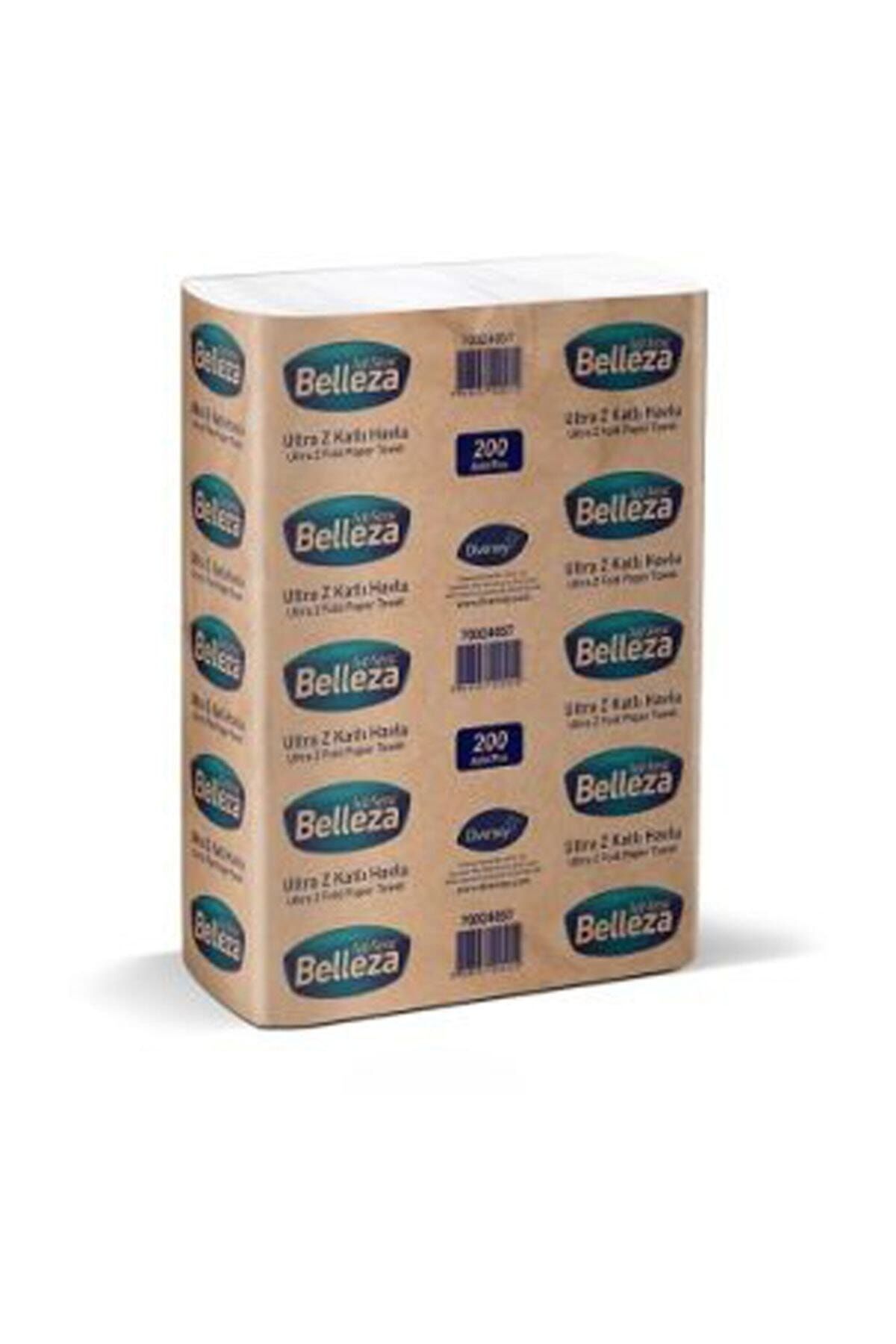 BELLEZA Ultra Z Katlı Kağıt Havlu 200x20'li 4000 Yaprak