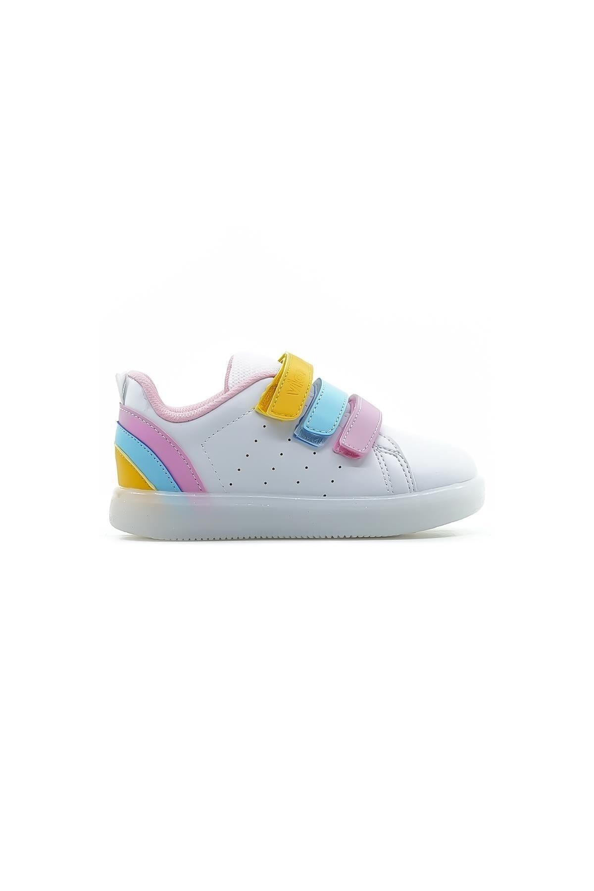 Vicco Sun Kız Çocuk Işıklı Sneaker Spor Ayakkabı(22-30)