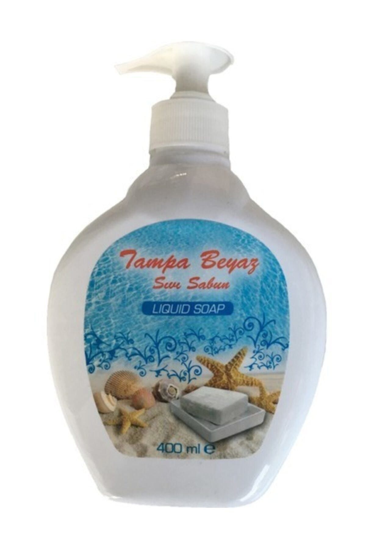 TAMPA Esmen Beyaz Sabun Kokulu Sıvı El Sabunu Hijyenik 400ml. Pompalı