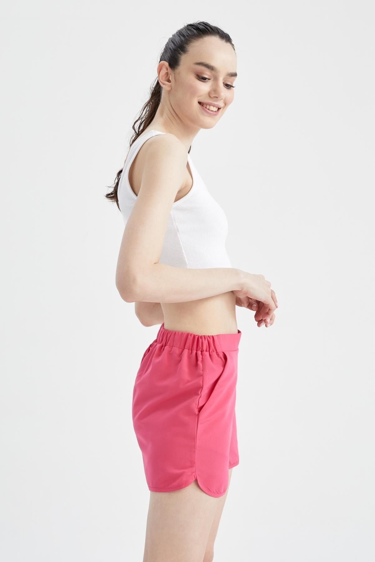 Defacto Fall In Love Regular Fit Deniz Şortu
