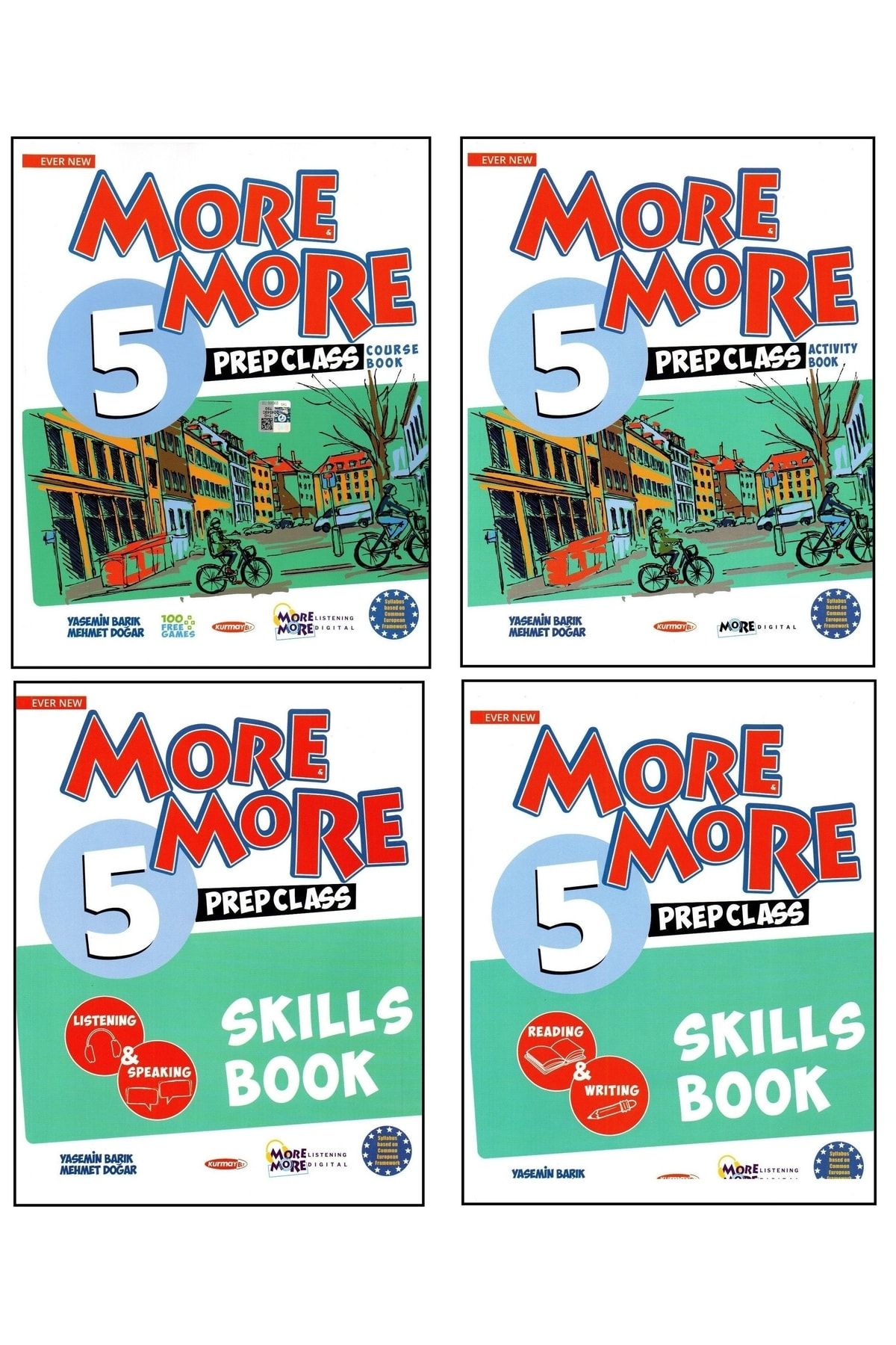 Kurmay Elt Yayınları 5.sınıf More&more Prep Class 4 Lü Set (course Actıvıty Skılls Readıng&wrıtıng Lıstenıng&speakıng