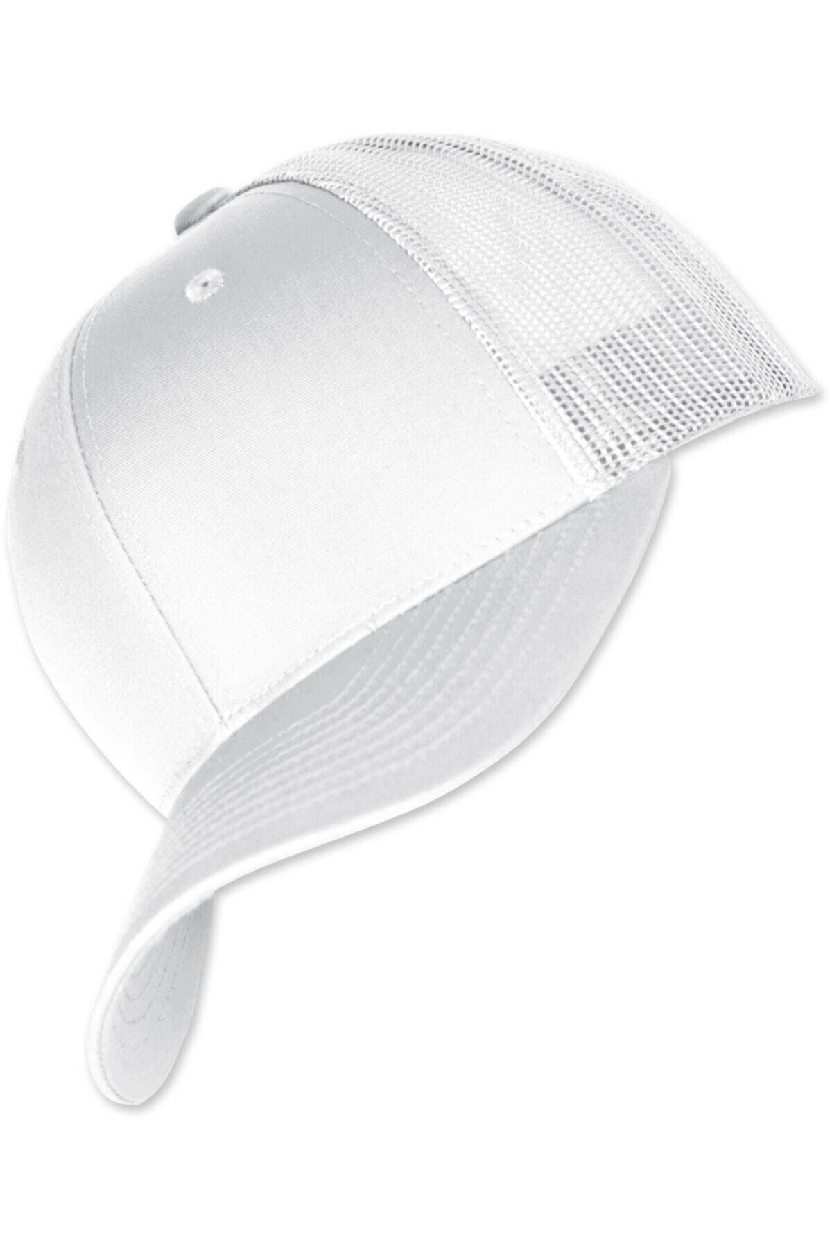 PRC şapka Yazlık Örme Fileli Düz Renk Arkası Ayaralanabilir Şapka Kepler Örme Fileli Şapka Pamuklu Şapka