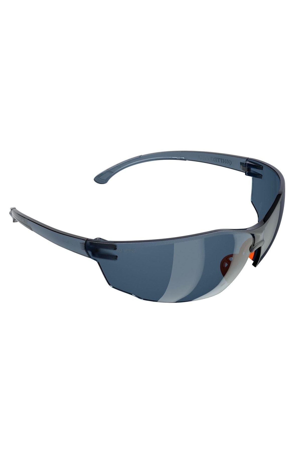 NZB Iş Güvenlik Gözlüğü Uv Koruyucu Silikonlu Gözlük S1100 Füme