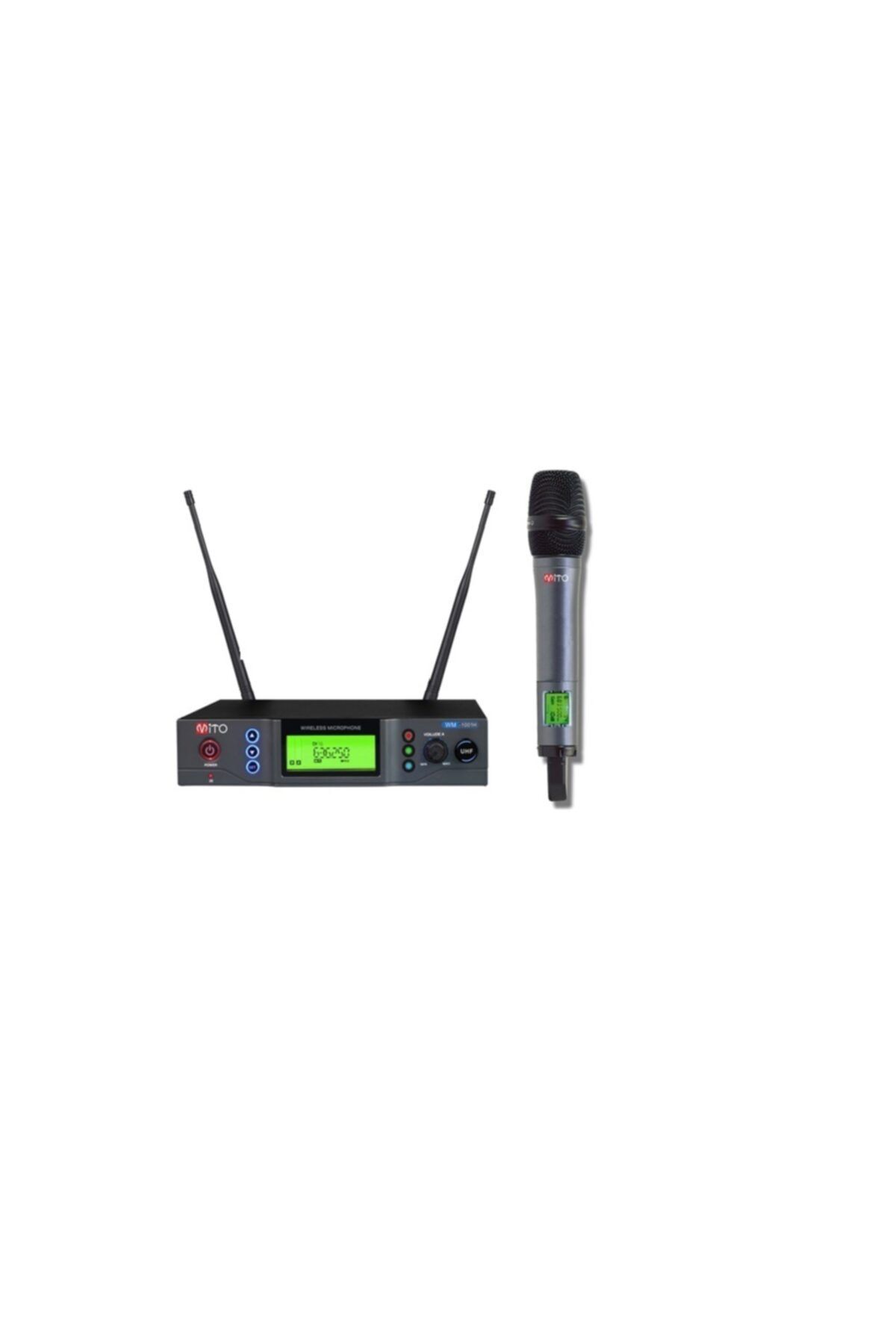 Mito Wm-1001 H 100 Seçilebilir Kanallı Uhf Kablosuz El Mikrofonu