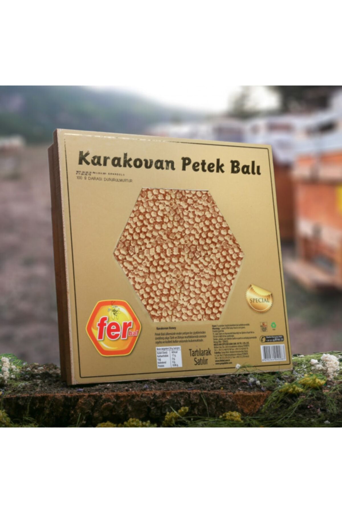 ferbal Karakovan Petek Balı (pervari) 1 Kg