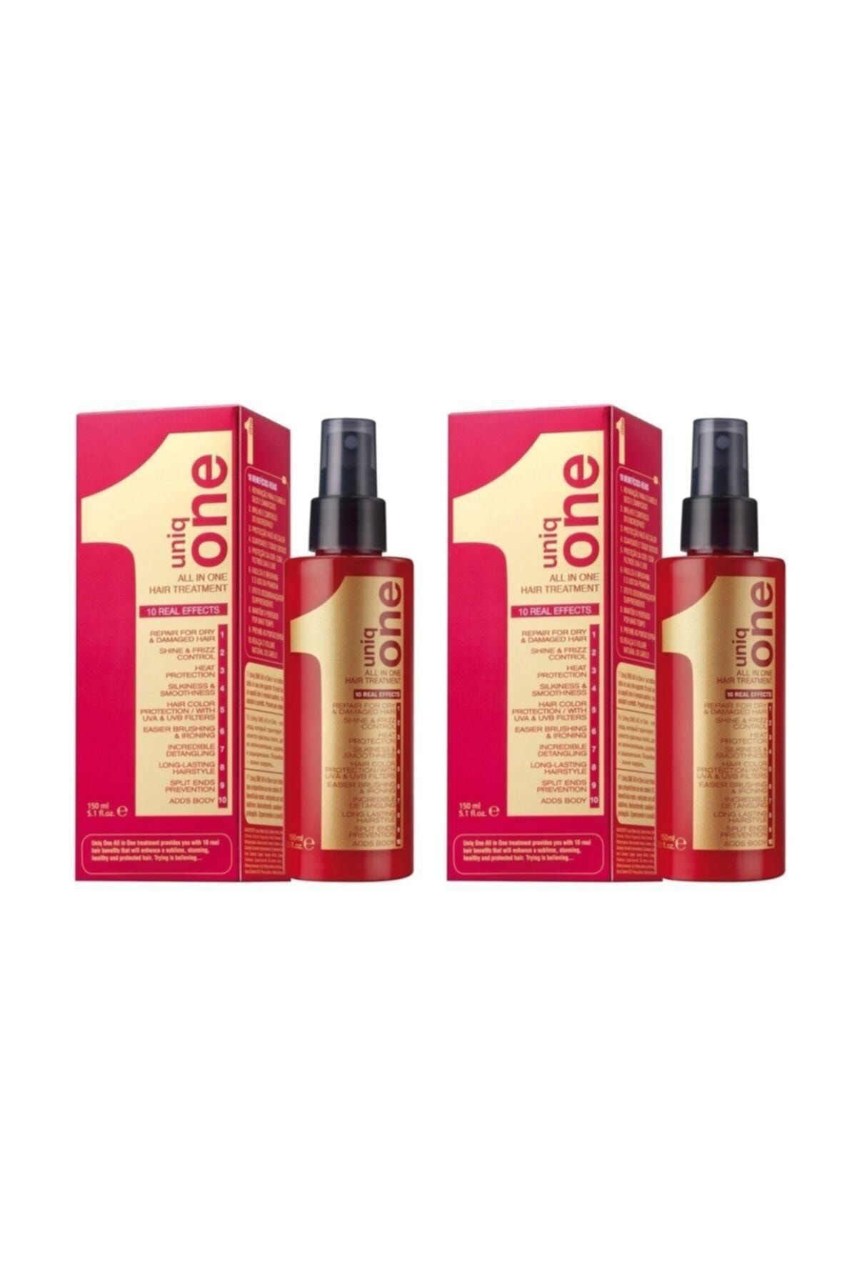 Revlon Uniq One 10 Etkili Durulanmayan Sprey Maske 2'li 150 Ml