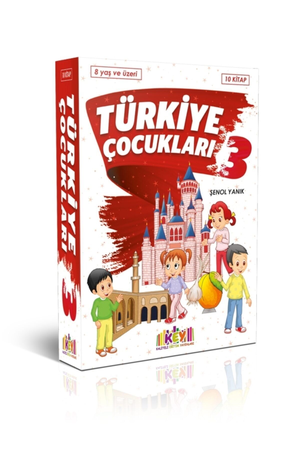 Kaliteli Eğitim Yayınları Key Türkiye Çocukları 3 Hikaye Seti