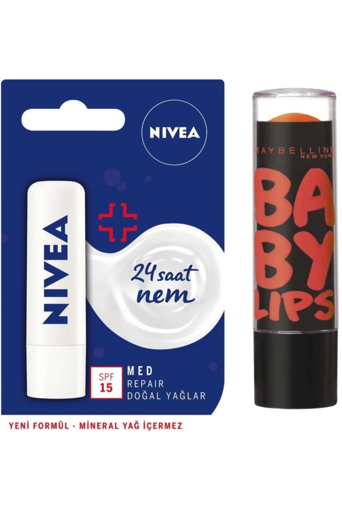 NIVEA Lip Dudak Bakım Kremi Med Repair Baby Lips Lip