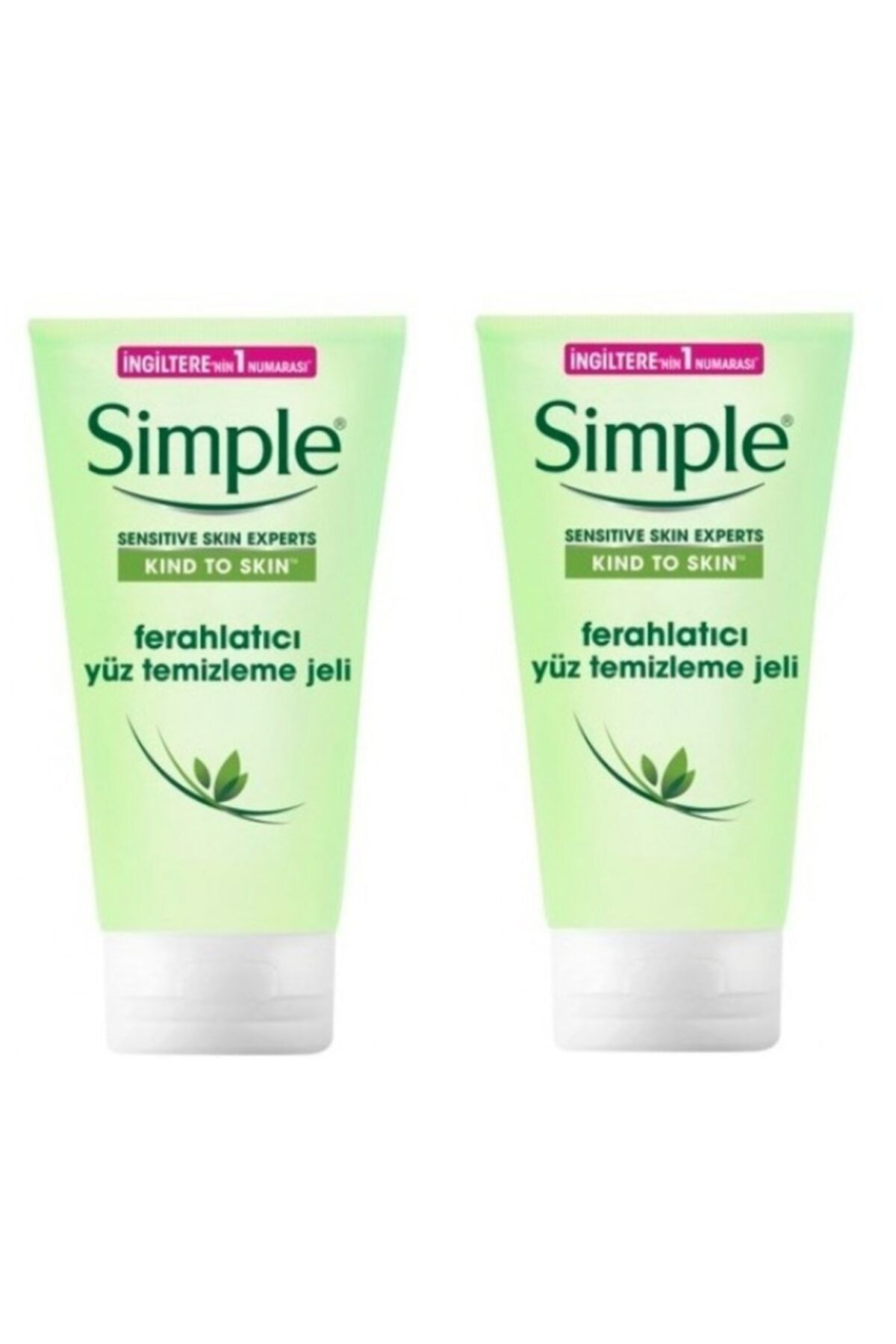 Simple Sensitive Skin Ferahlatıcı Yüz Temizleme Jeli 150 ml X 2 7777777177437