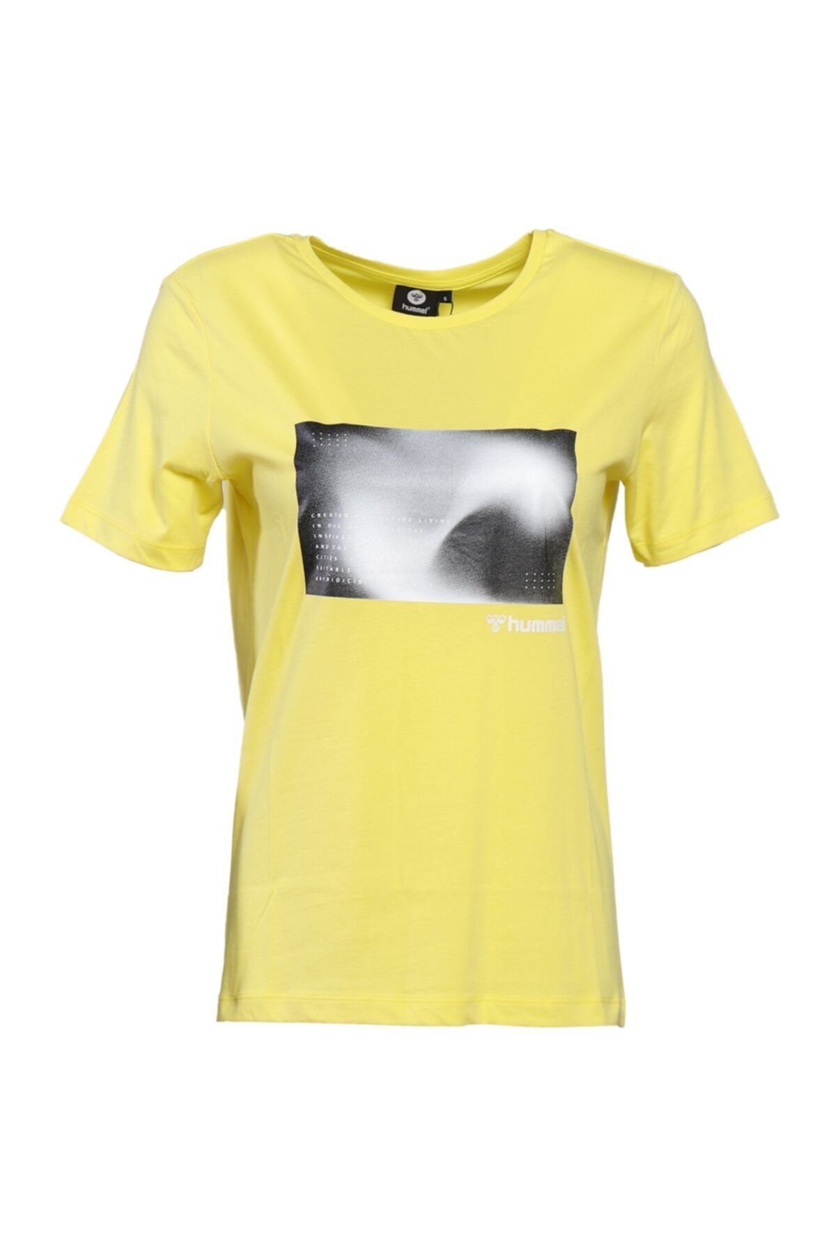 hummel Kadın Sarı T-Shirt