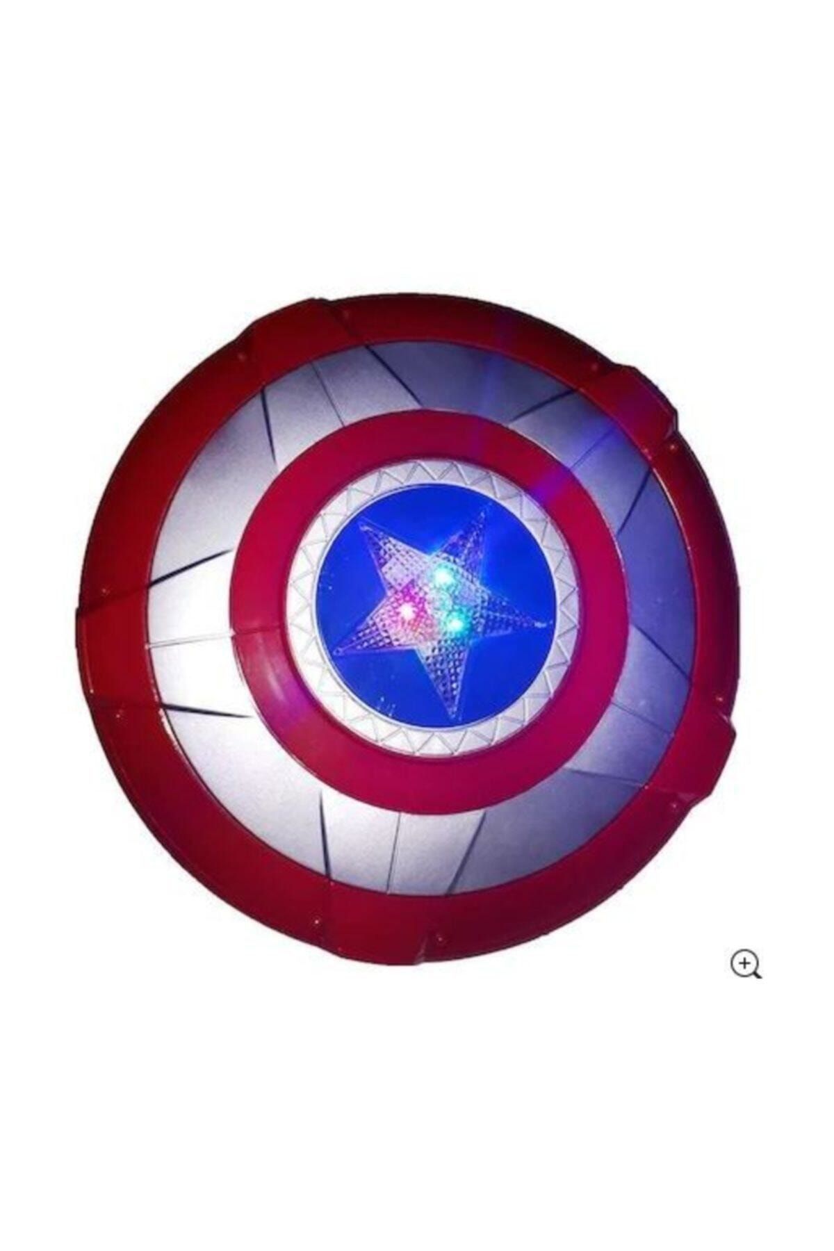 AVENGERS Kaptan Amerika Sesli Işıklı 30 Cm Tutmalı Kalkan Captain America