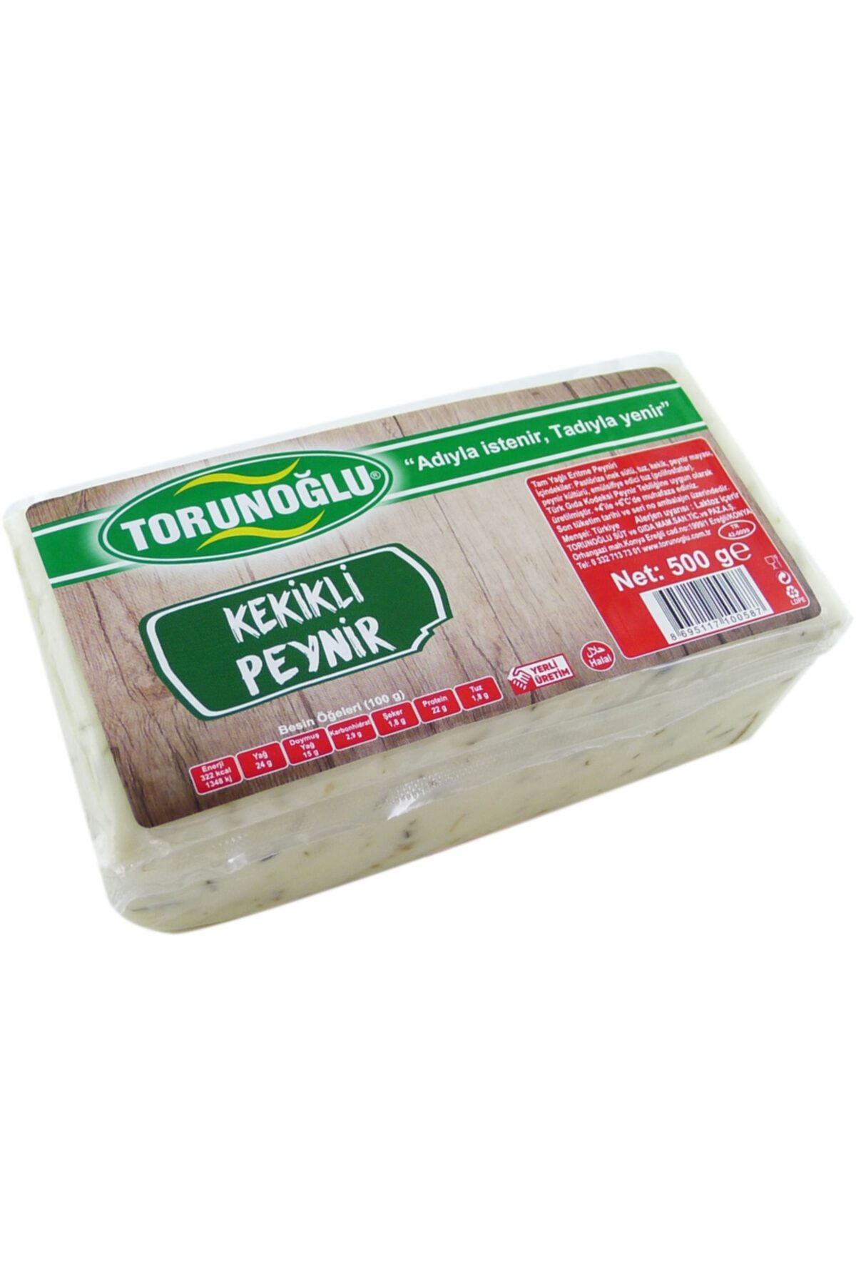 torunoğlü süt ve süt ürünleri Torunoğlu Kekikli Berendi Peyniri 500 G