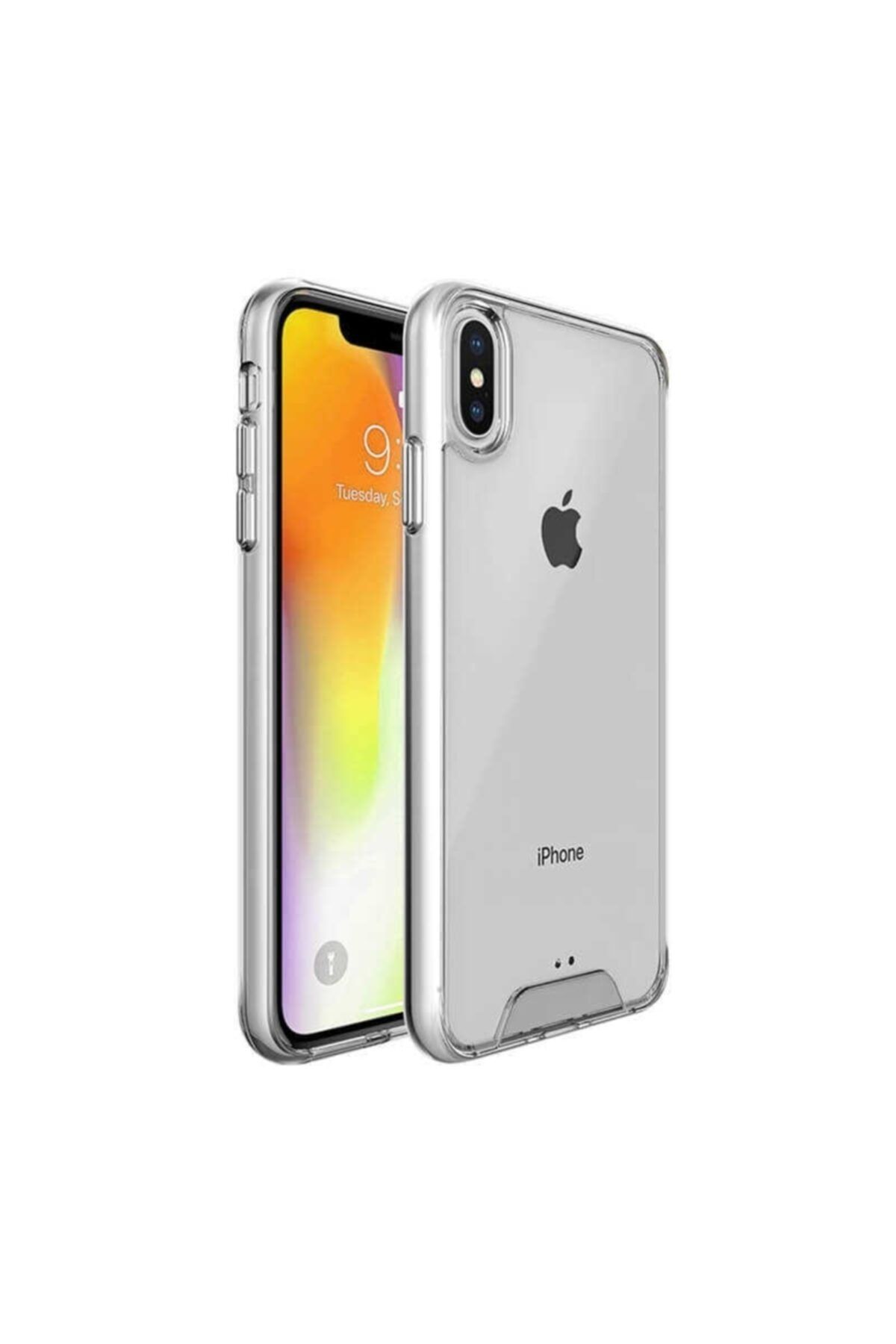Apple Teleplus Iphone Xr Kılıf Gard Ultra Sert Silikon Şeffaf