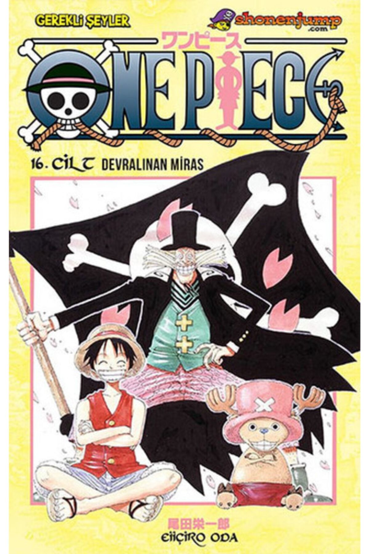 Gerekli Şeyler Yayıncılık One Piece 16. Cilt Devralınan Miras