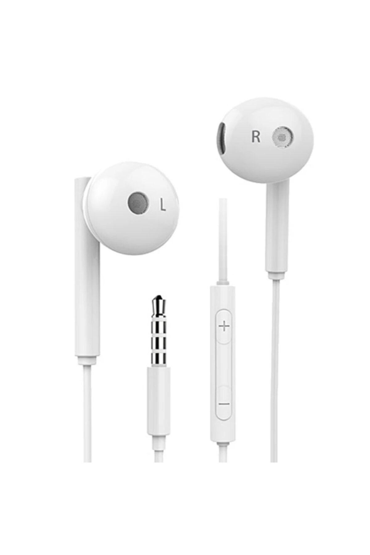 OEM Huawei Am115 Beyaz Kulakiçi Mikrofonlu Kulaklık
