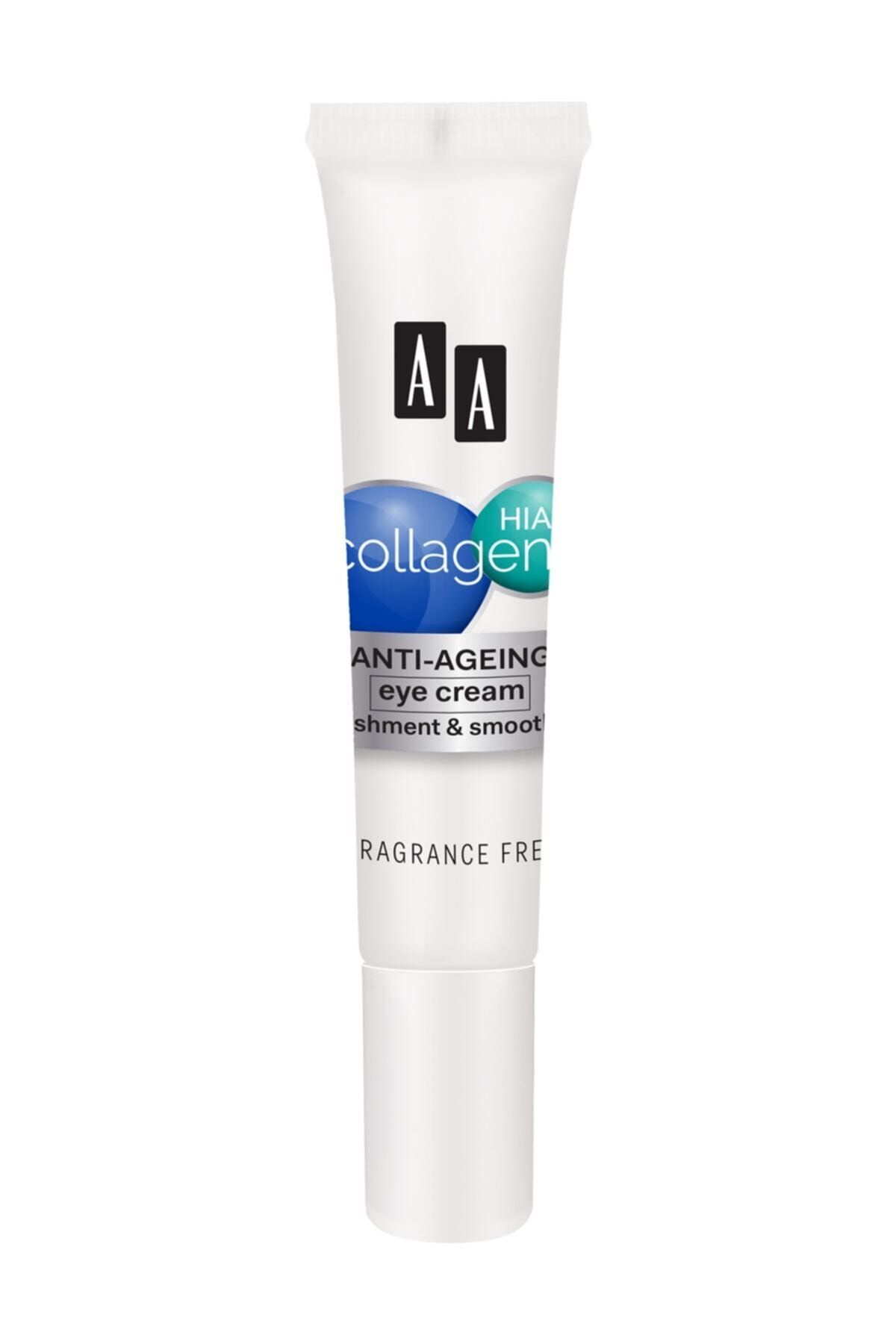 AA Cosmetics AA Collagen HIAL+  Göz Çevresi Kırışıklık Karşıtı Onarıcı Krem 15ml