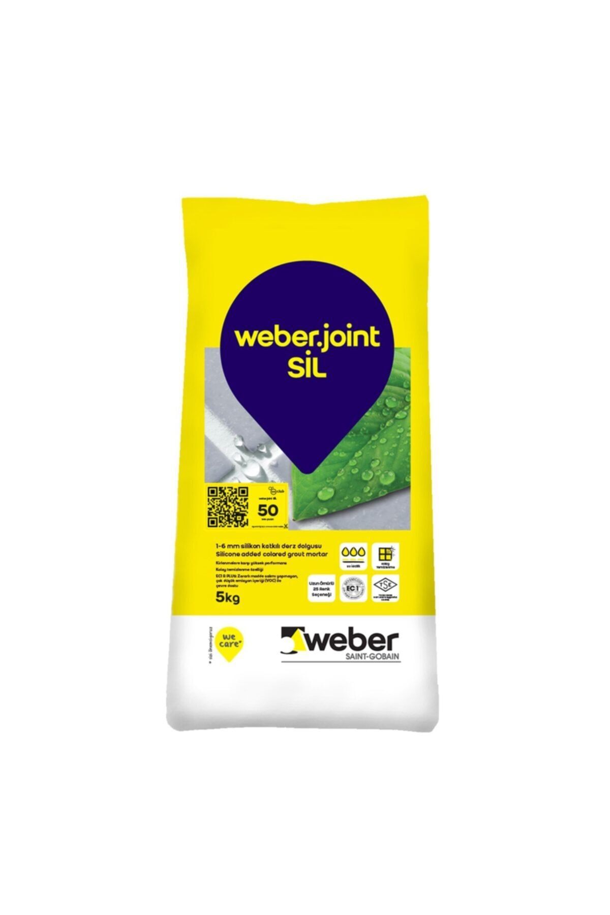 WEBER Joint Sil.beyaz 5 kg (63584005)