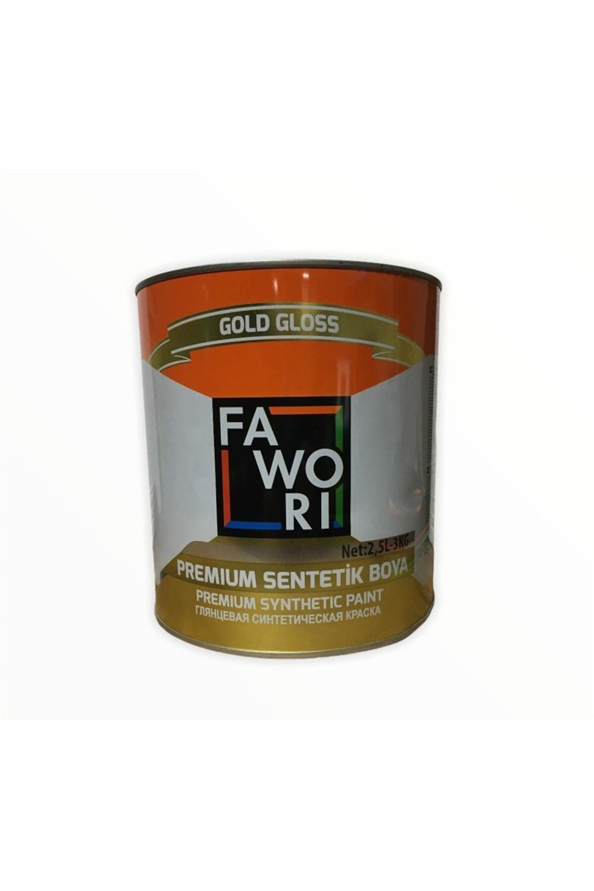 Fawori Premium Sentetik Yağlı Boya  Beyaz 3 kg