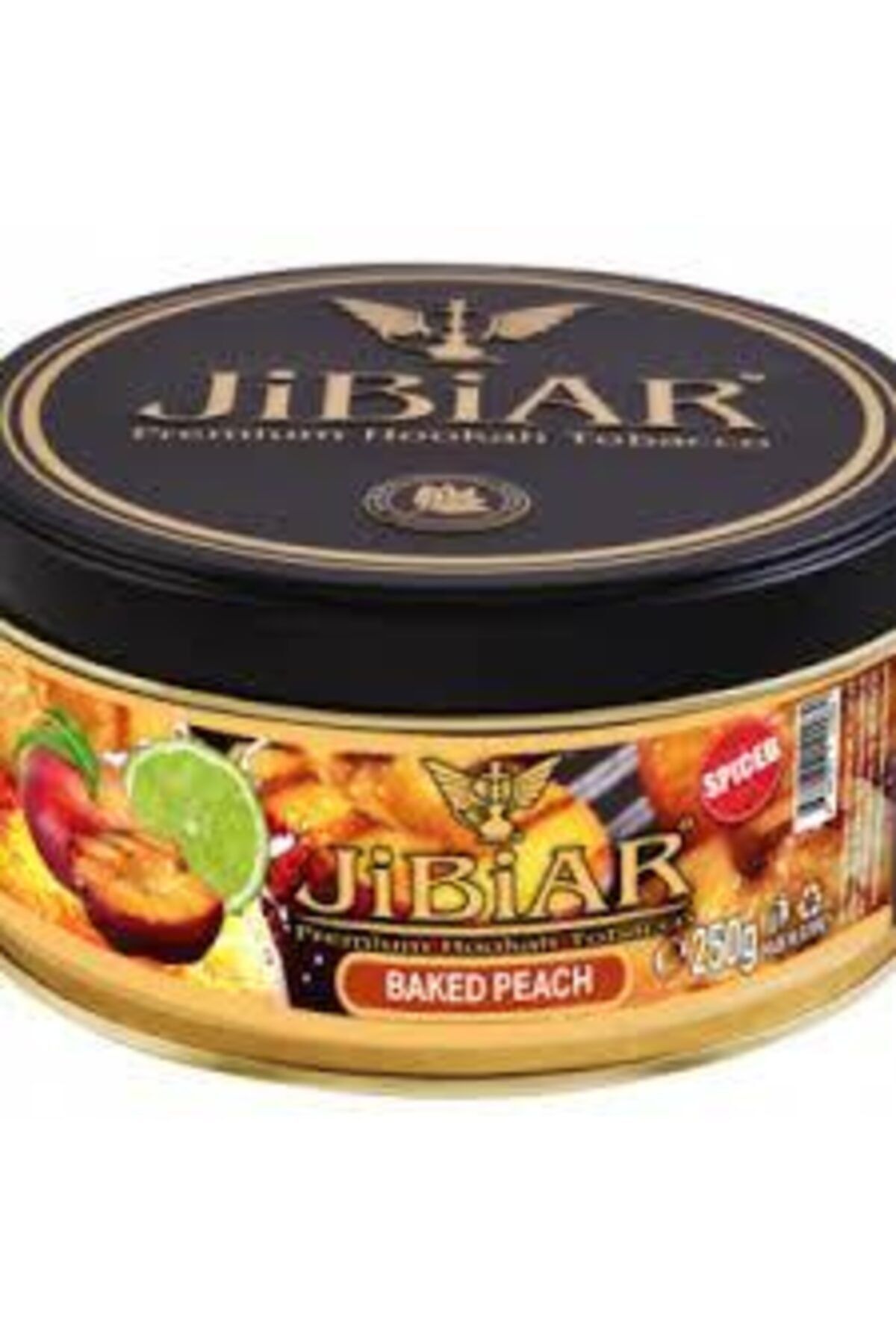 Atlantik ticaret Jibiar Pişmiş Şeftali 250 gr Nargile Melası