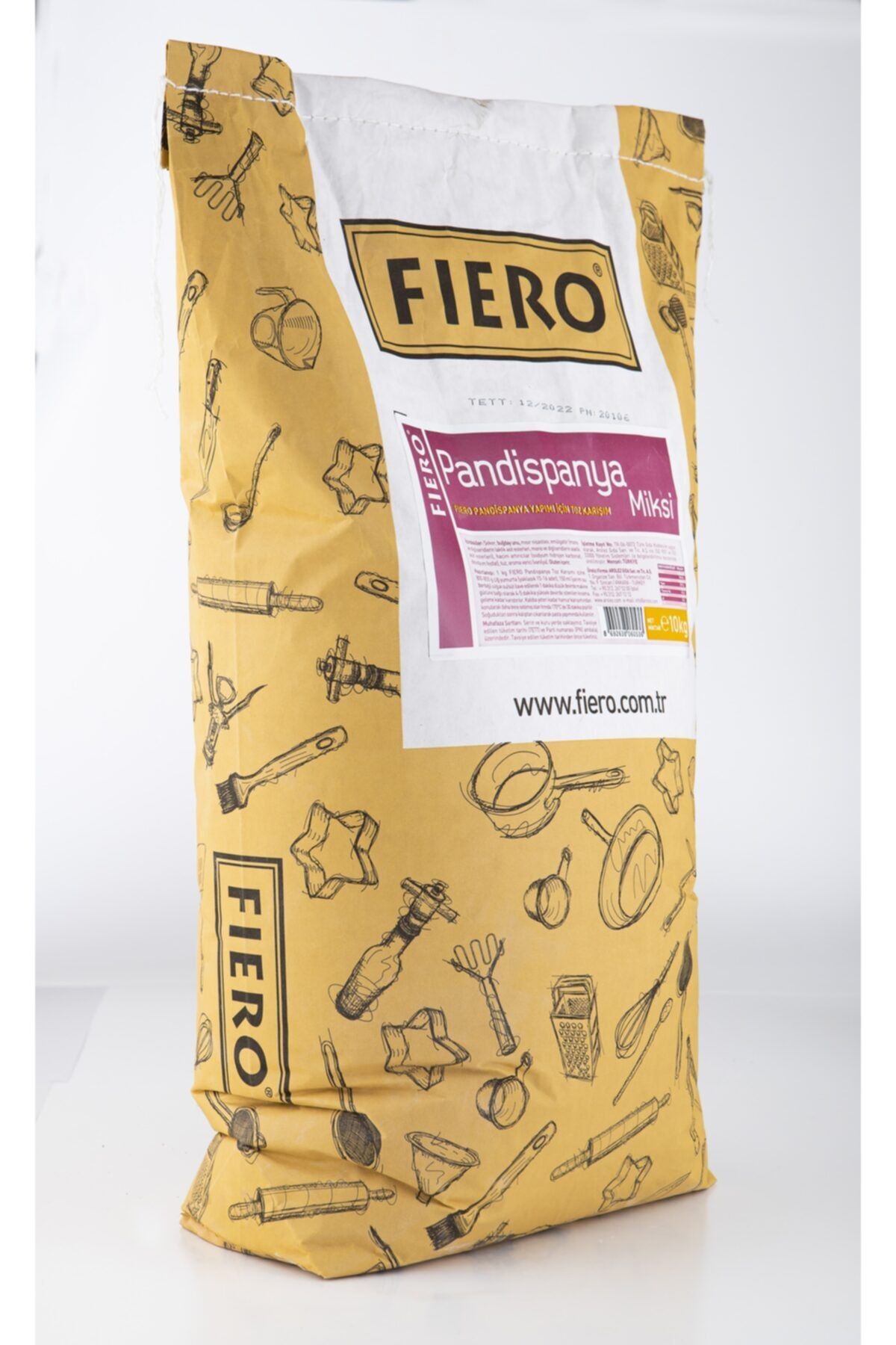 Fıero Fiero Pandispanya Mix Sade 10 Kg