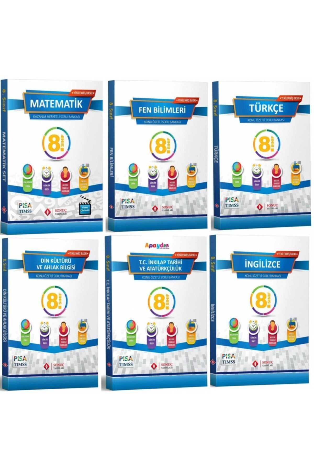 Sonuç Yayınları Sonuç 8. Sınıf Dev Set