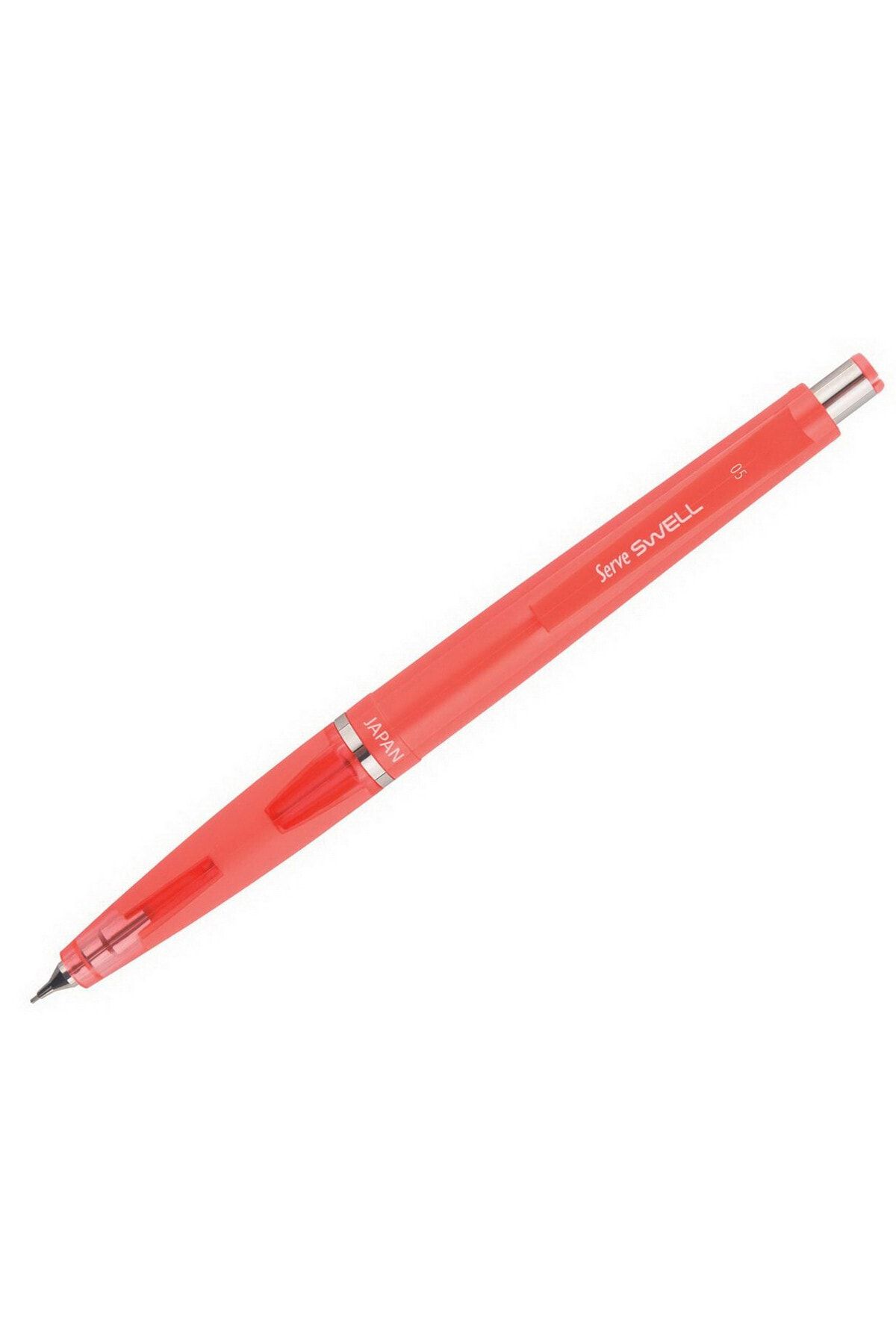 Serve Swell Mekanik Kurşun Kalem 0.5 Mm Fosforlu Kırmızı