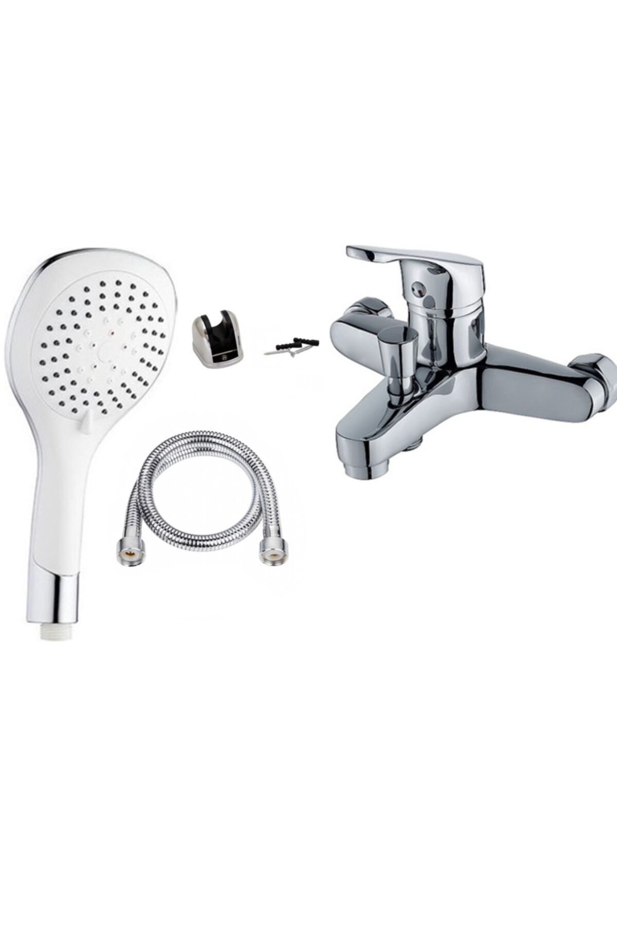 Irmak Banyo Bataryası Duş Seti Fonksiyonlu Duş Başlığı Batarya Seti / 5 Yıl Garantili