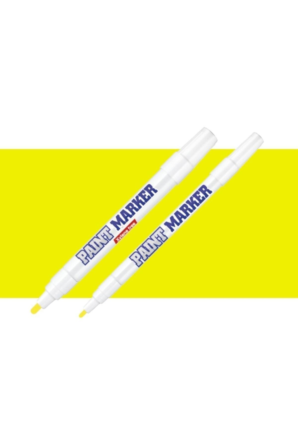 Bigpoint Paint Marker Kalem 2'li Set Sarı