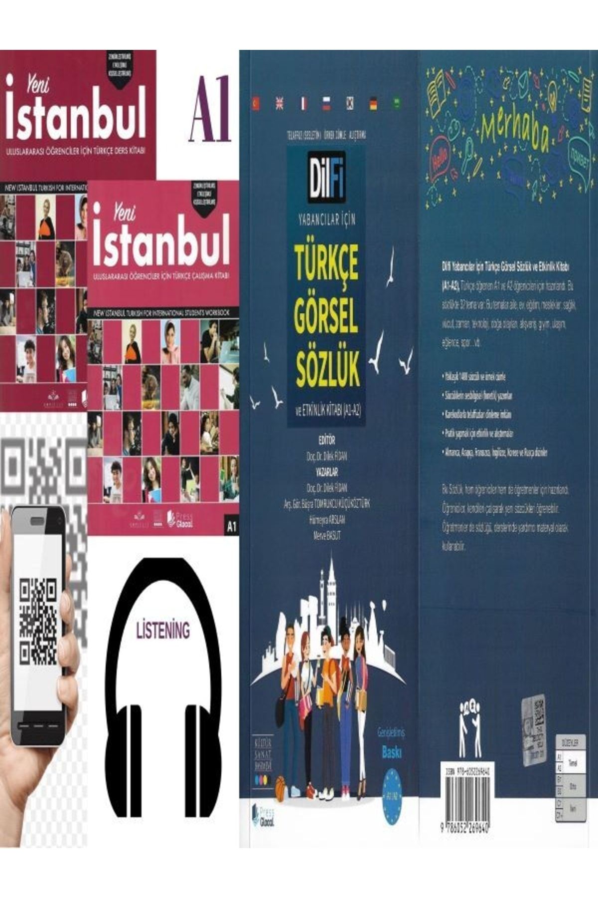 Kültür Sanat Basımevi Istanbul A1 Yabancılar Için Türkçe Ders Kitabı A1 Çalışma Kitabı (görsel Sözlük A1-a2)