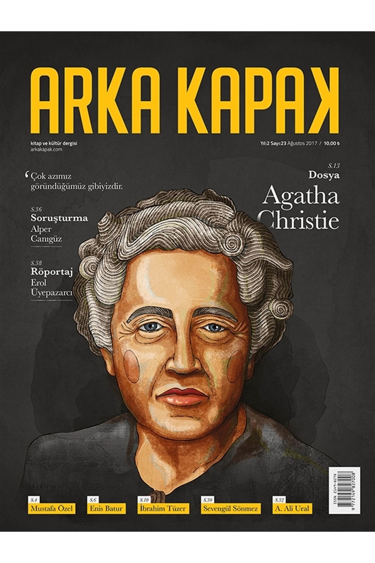 Arka Kapak Dergisi Sayı: 23 Ağustos 2017 - Kolektif