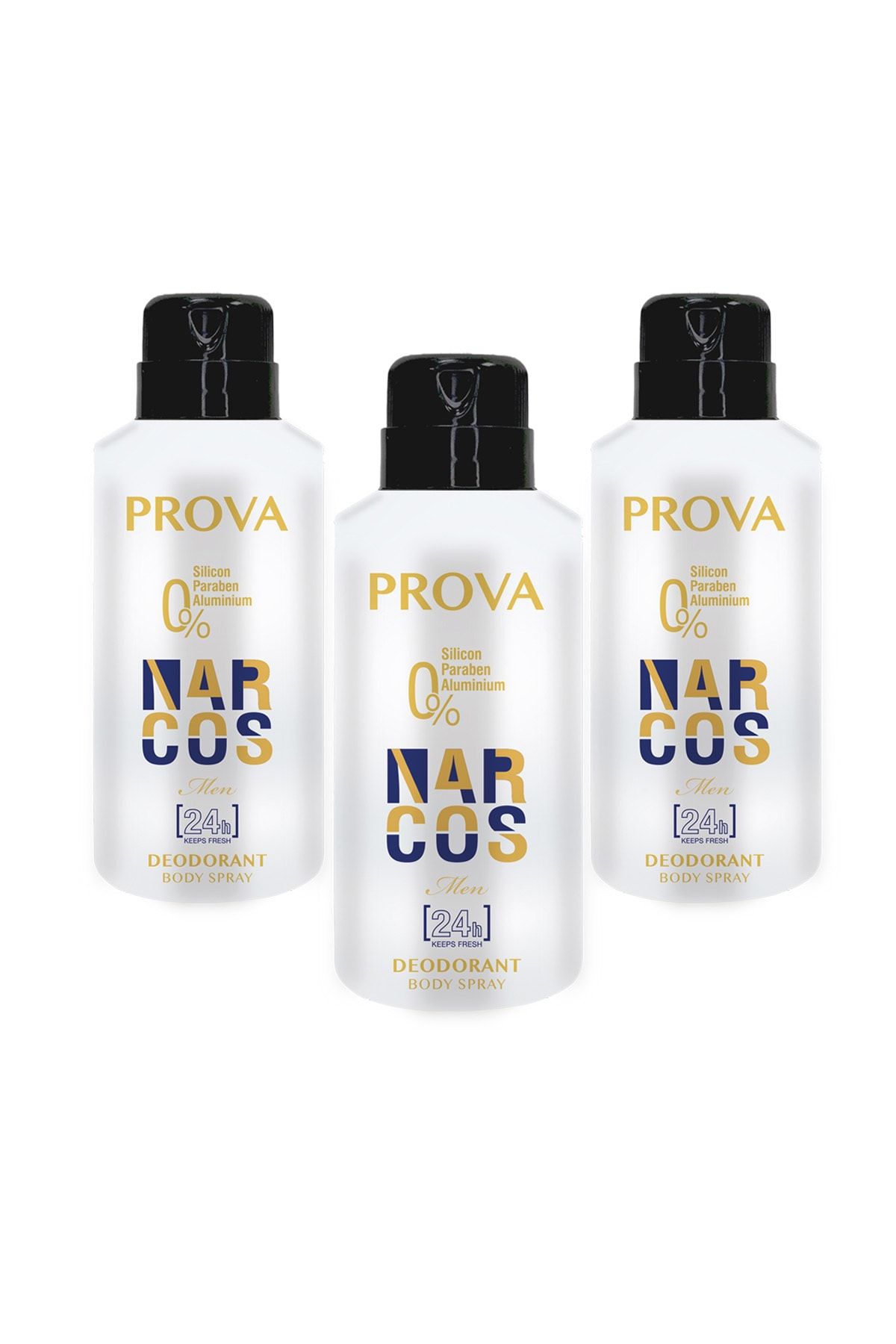 Prova Narcos Erkek Deodorant 150 ml 3 Adet