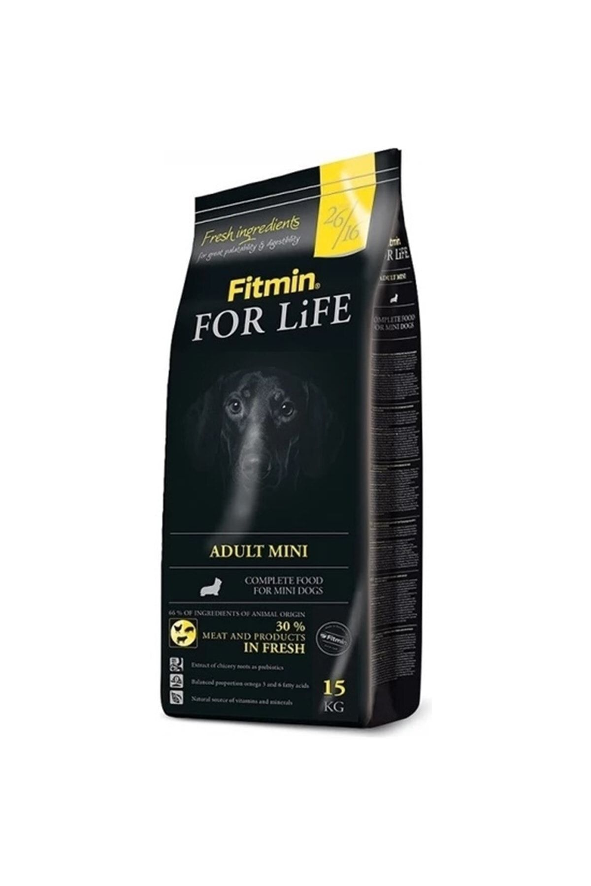 Fitmin For Life %30 Taze Tavuk Etli Ufak Irk Yetişkin Köpek Maması 3 Kg