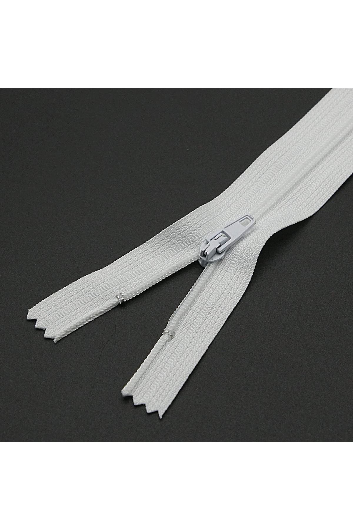 İzgi Concept Beyaz Fermuar 10lu Paket 50 cm