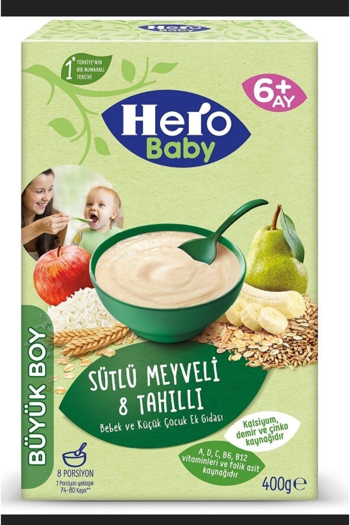 Hero Baby Meyveli Sütlü&tahıllı 400 Gr