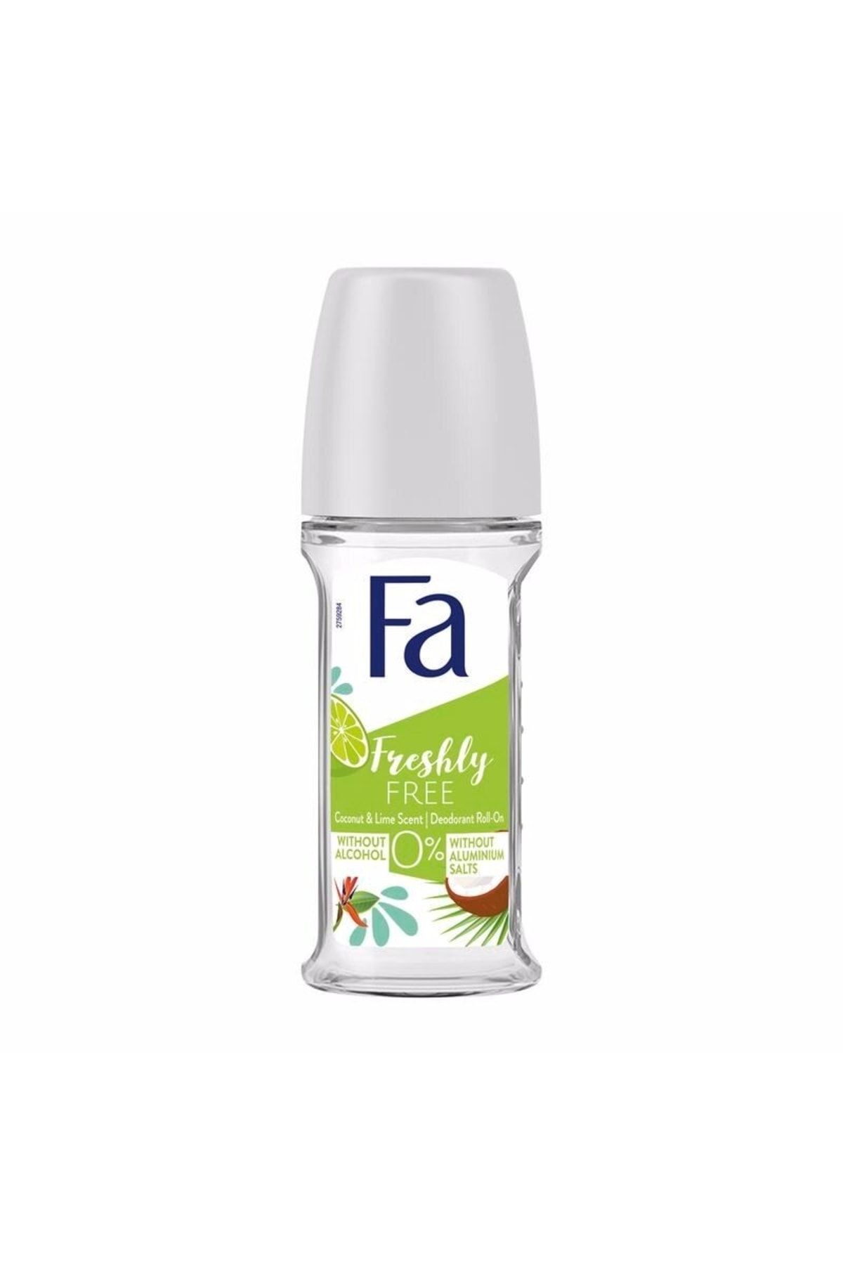 Fa Freshly Free Lime & Coconut Kadın Deodorant Roll-on 50 Ml