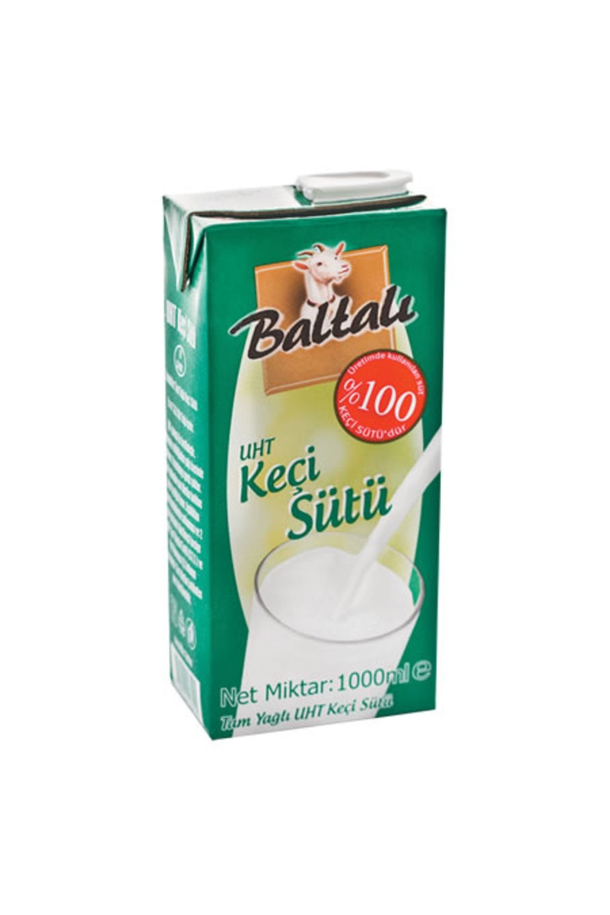 Baltalı %100 Keçi Sütü Uht 1 Lt