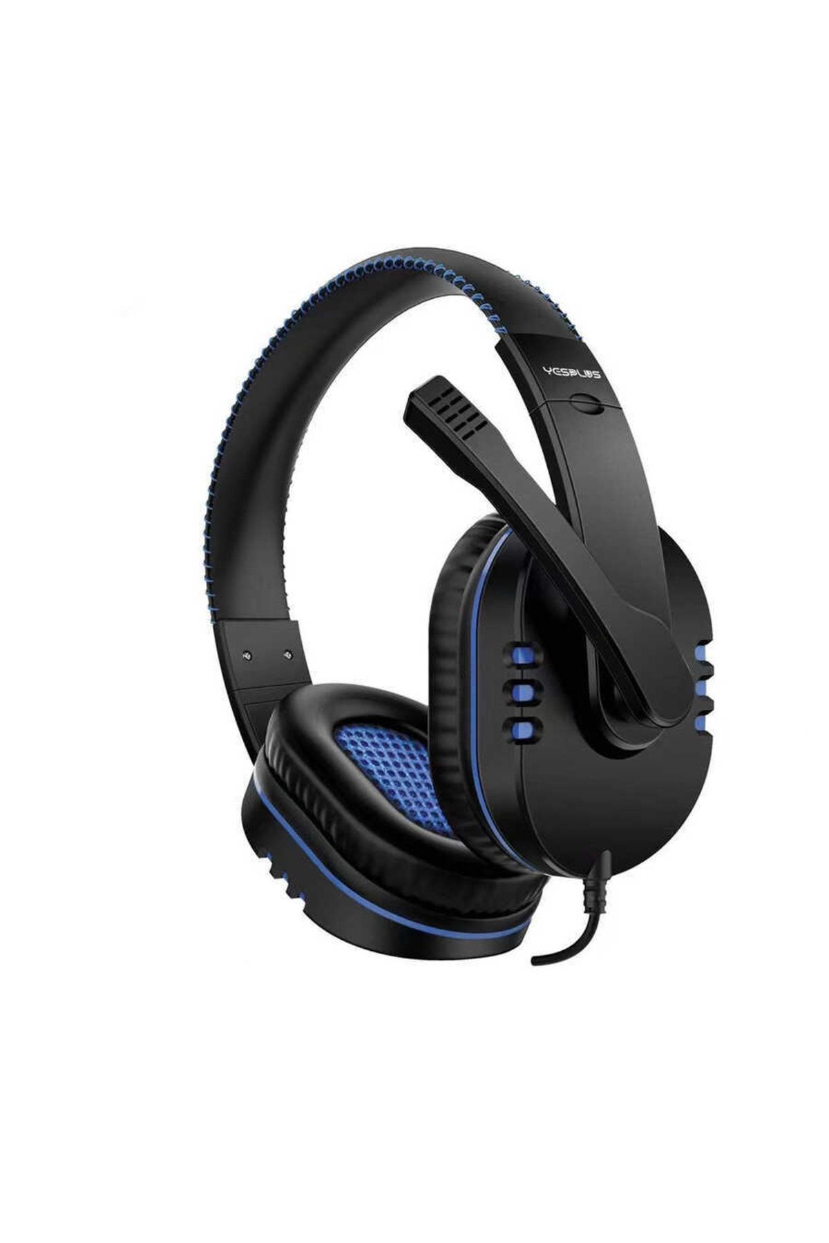 Nevarium Oyuncu Kulaklığı Yes Plus Gm-111 3.5mm Siyah-mavi