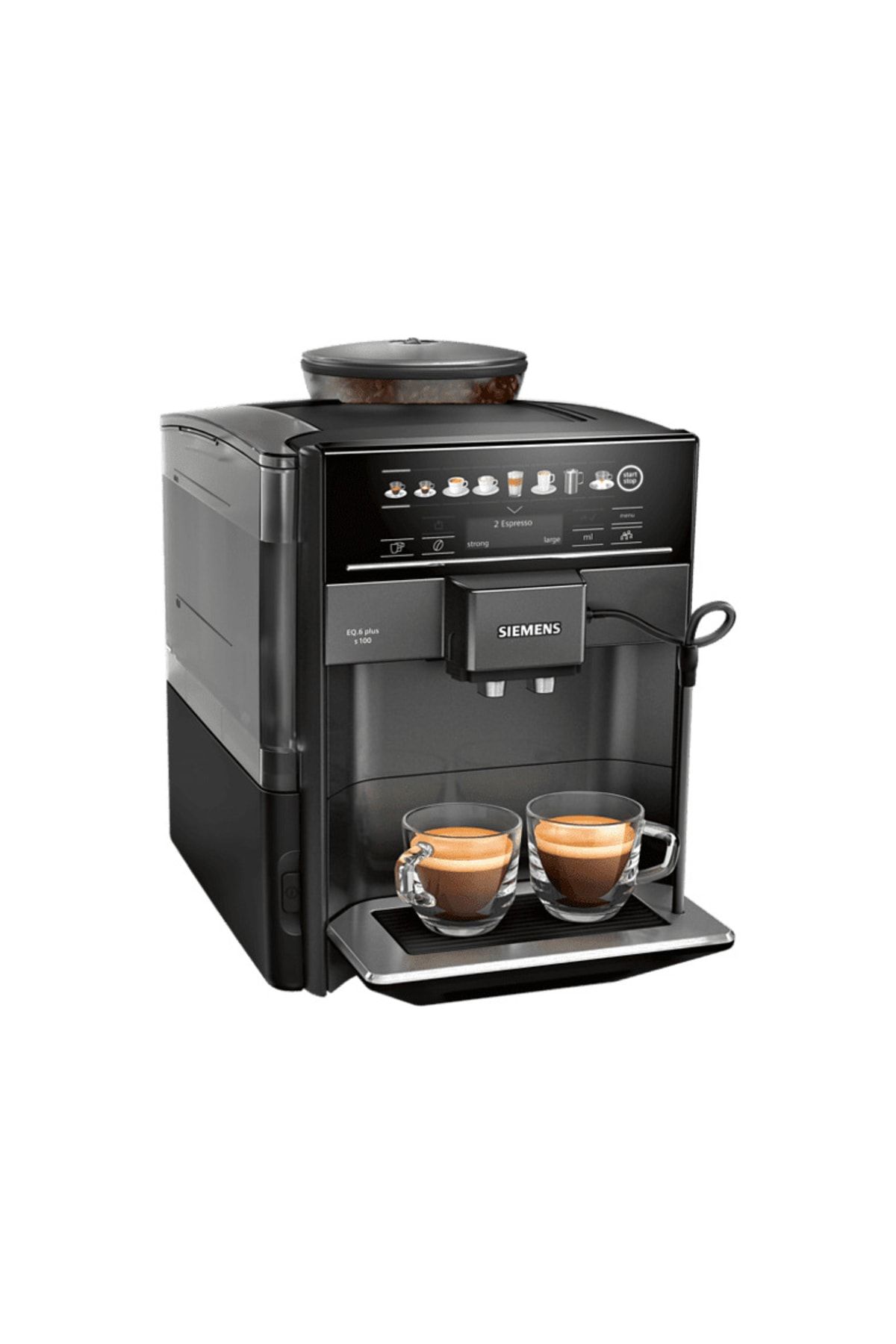 Siemens Te651319rw Full Otomatik Kahve Makinesi Safir Siyah Metalik
