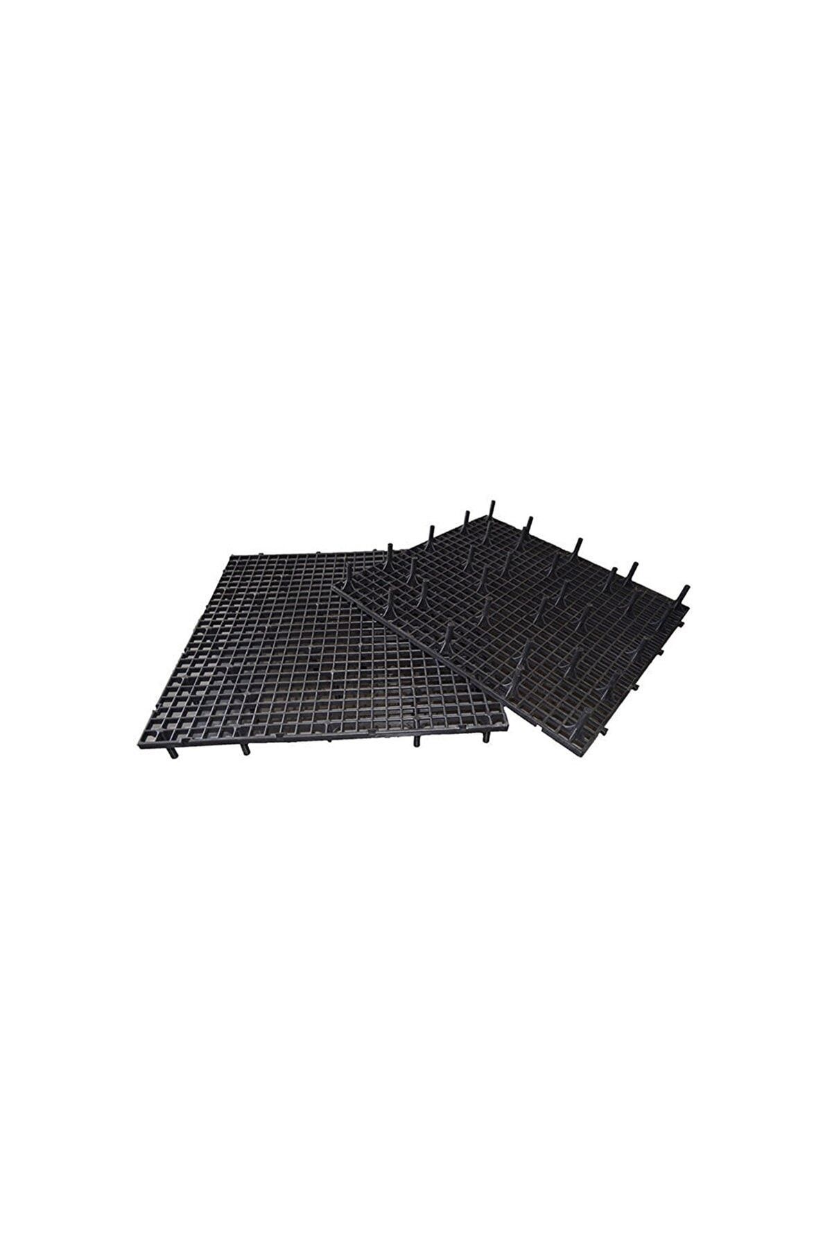 A.C.E.K PLASTİK 50x50 Plastik Güvercin Kümes Taban Izgarası (siyah)
