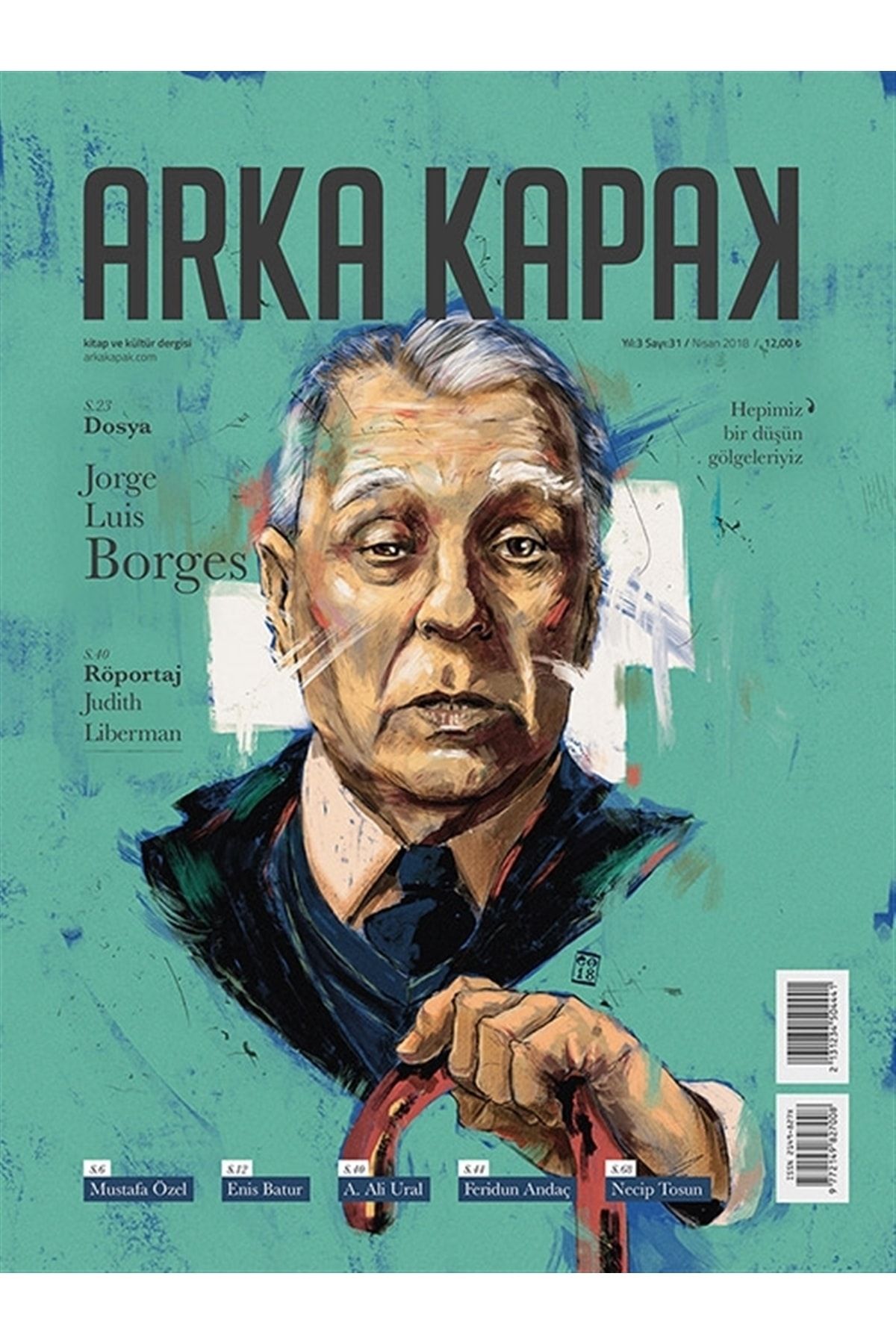 Arka Kapak Dergisi Sayı: 31 Nisan 2018 - Kolektif