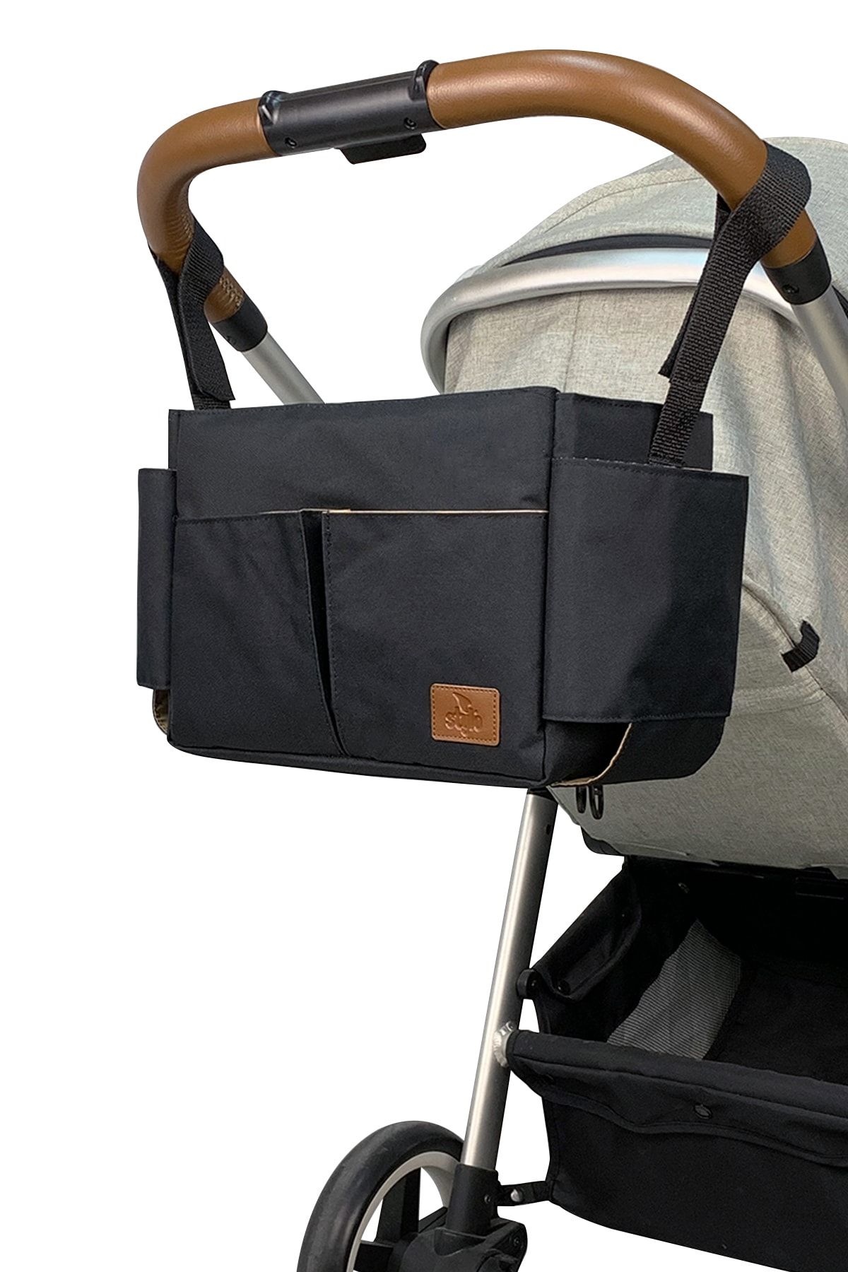 Stylo Jogging Bebek Arabası Ve Düzenleyici Çanta -siyah