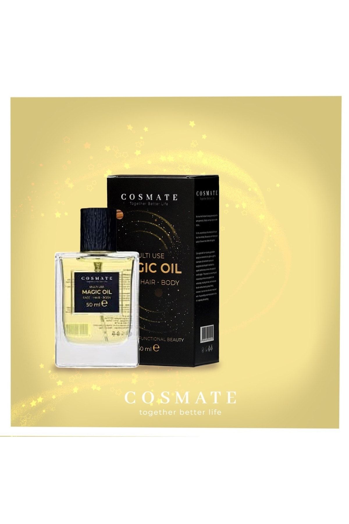 Cosmate %100 Doğal Içerikli Vücut Bakım Yağı