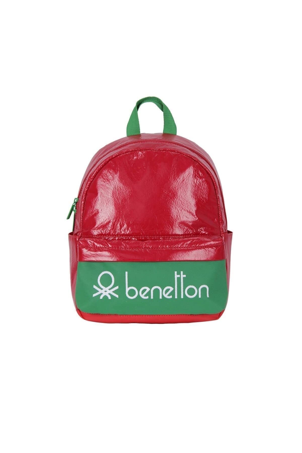 United Colors of Benetton Anaokulu Çantası 70117 Kırmızı